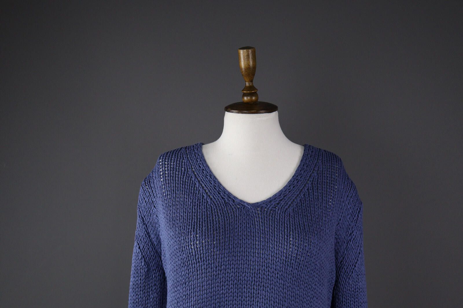 Designer Elisa Cavaletti Slouchy Soft Knit Loose Sweater Size XXL / 5 Size XXL / US 16-18 / IT 52-54 - 2 Thumbnail