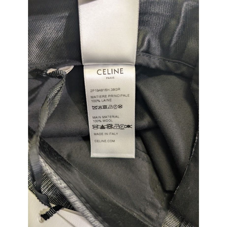 Celine o1rshd1 Dress Pants in Gray Size US 32 / EU 48 - 16 Thumbnail