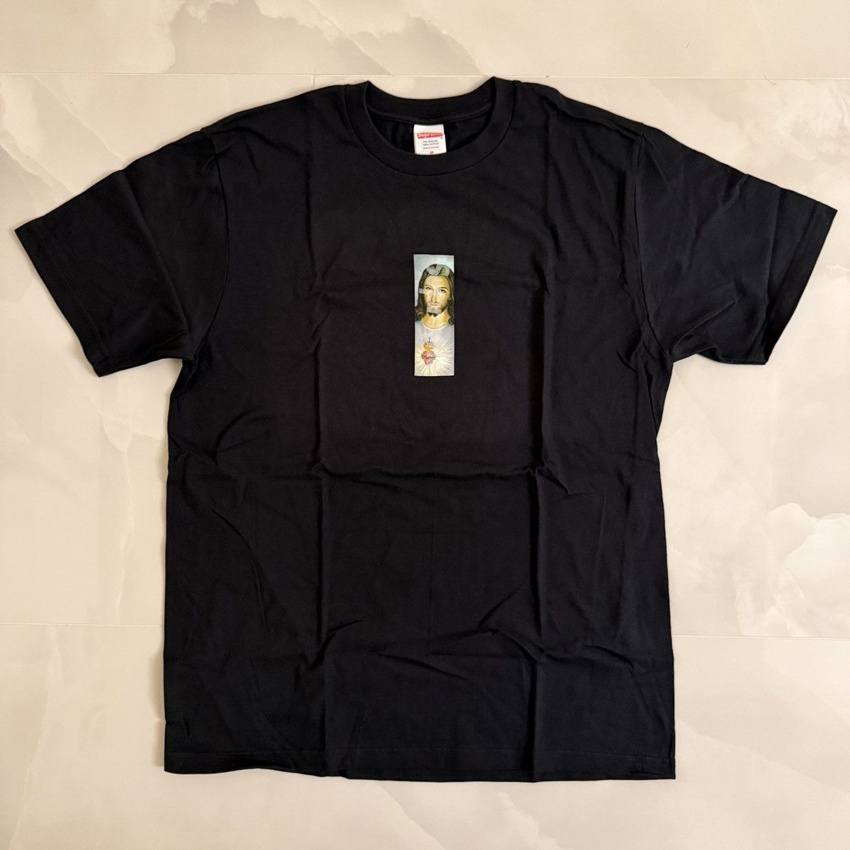 Supreme Supreme Prayer Card Box Logo Tee | Grailed