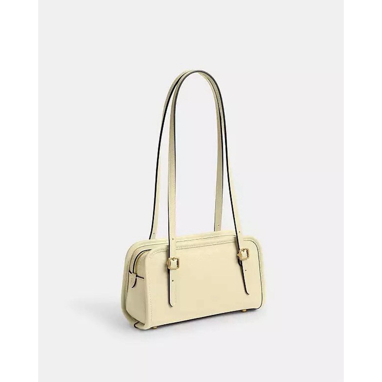 Coach NWT Coach Swing Zip Leather Shoulder Bag 20 Moonlight CAN21 Size ONE SIZE - 11 Thumbnail