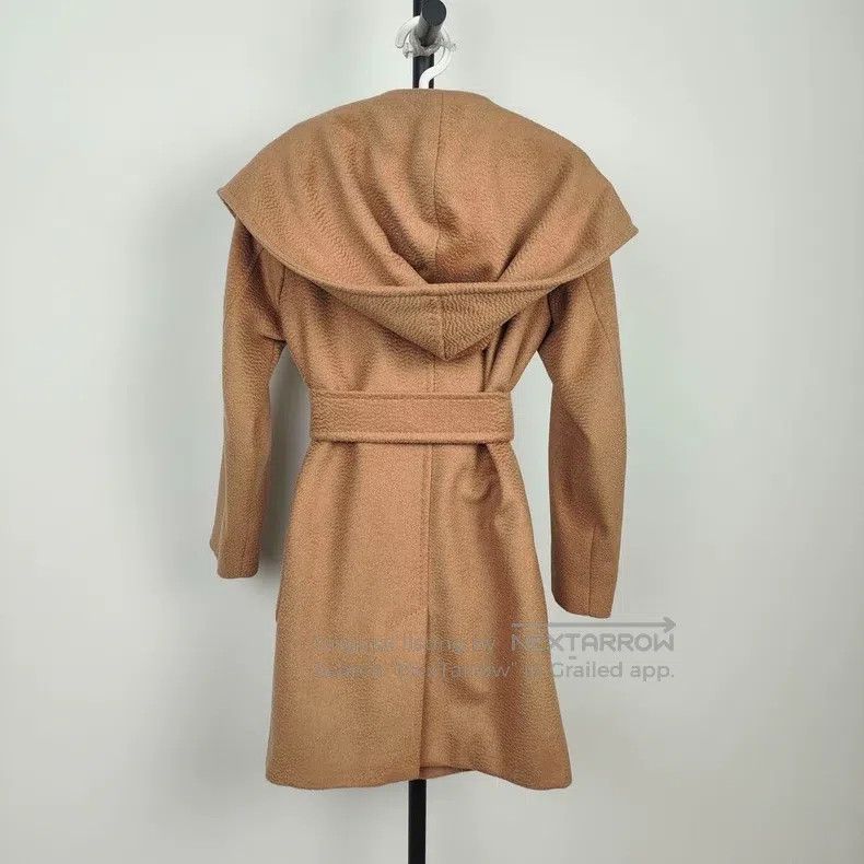Max Mara Max Mara Cashmere Coat Brown Size XXS / US 00 / IT 34 - 2 Thumbnail