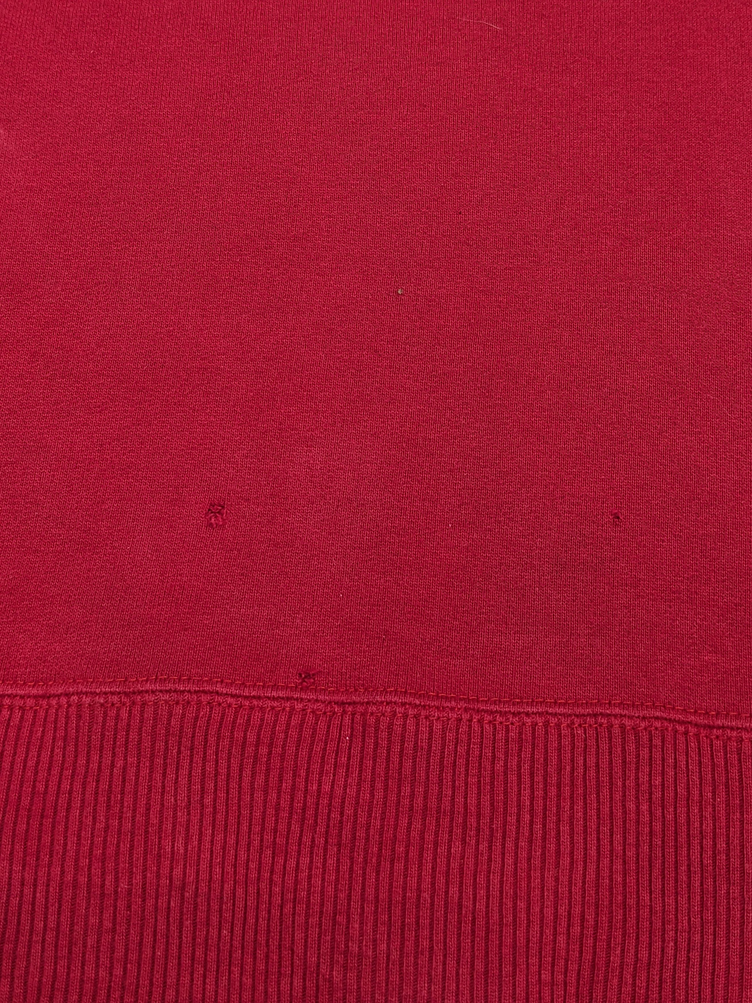 Peanuts Vintage Snoopy Peanuts Red Embroidered Crewneck Sweatshirt Size US M / EU 48-50 / 2 - 8 Thumbnail