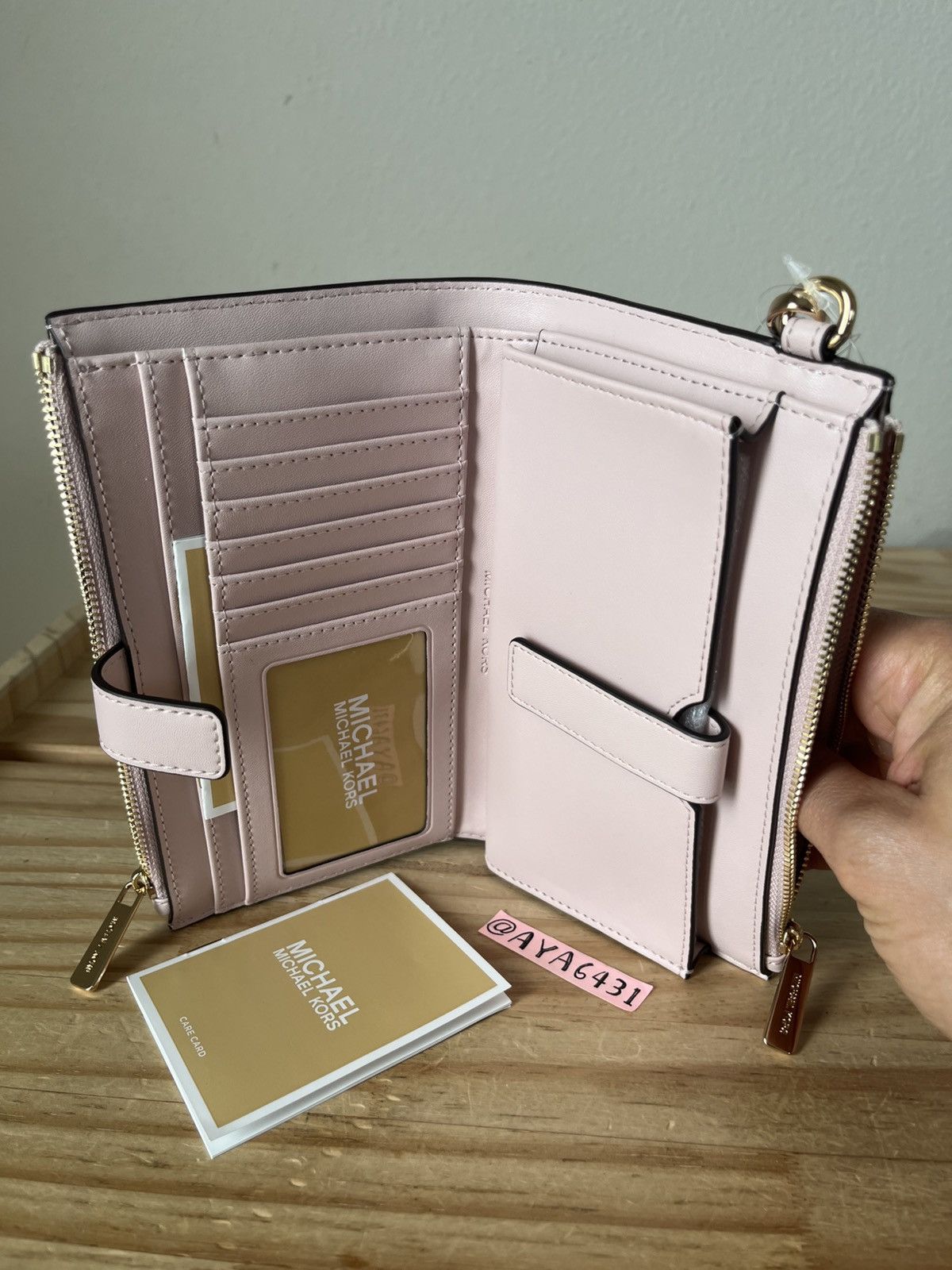 Michael Kors Michael kors Jet set travel large double zip wristlet Size ONE SIZE - 6 Thumbnail