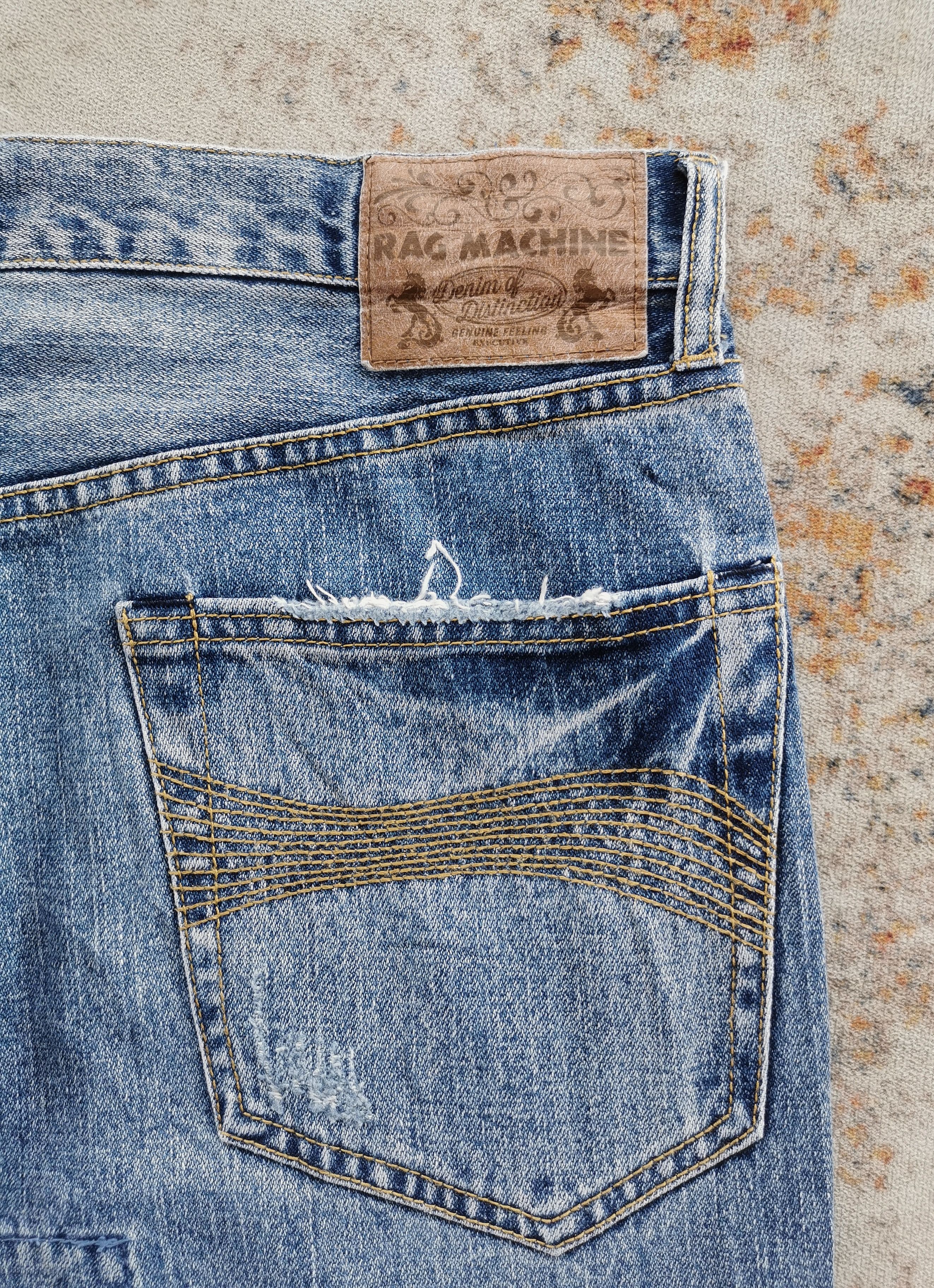 Kapital Rag Machine Patchwork Jeans Style Look Kapital Size US 34 / EU 50 - 5 Thumbnail