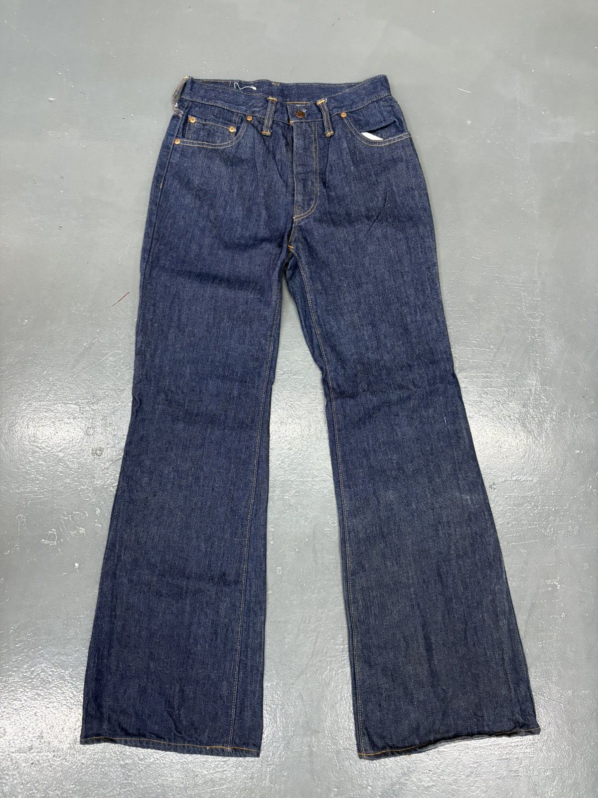 Japanese Brand × Vintage Vintage bigstone A711 flared denim Size US 28 / EU 44 - 1 Thumbnail