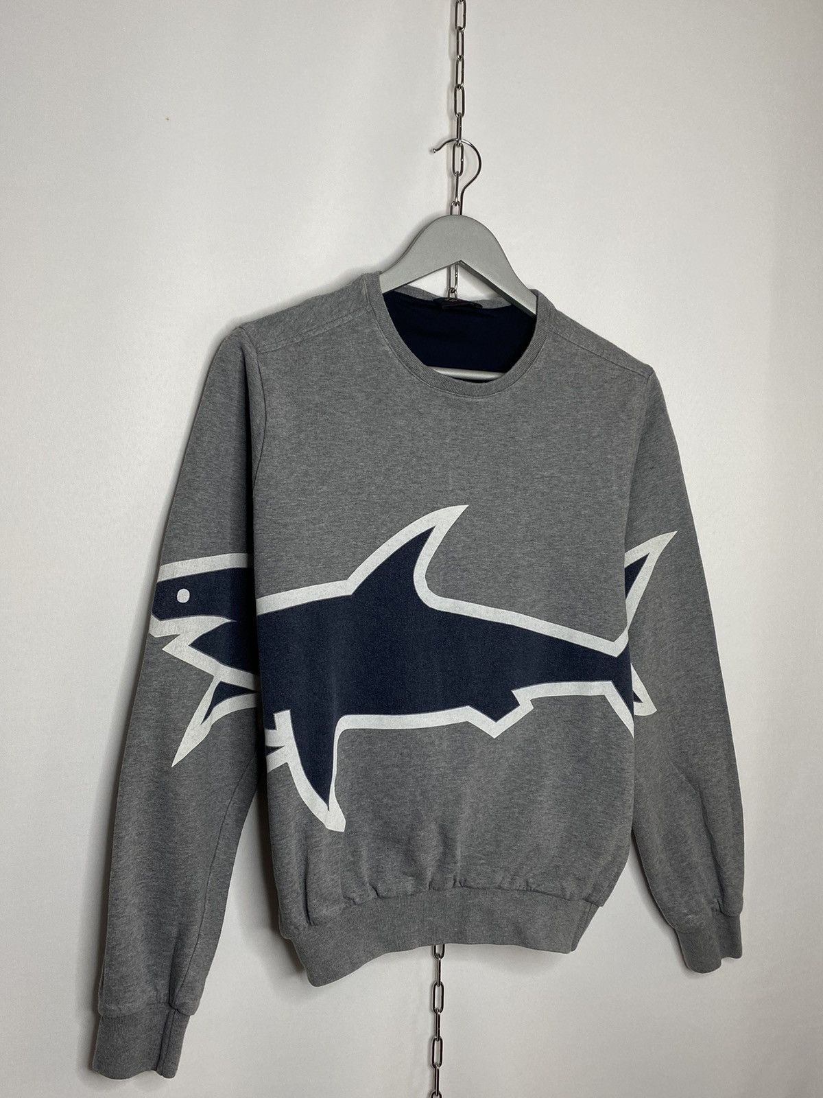 Paul & Shark 🦈Paul & Shark Yachting Big Logo Sweatshirt Pullover🦈 Size US S / EU 44-46 / 1 - 2 Thumbnail