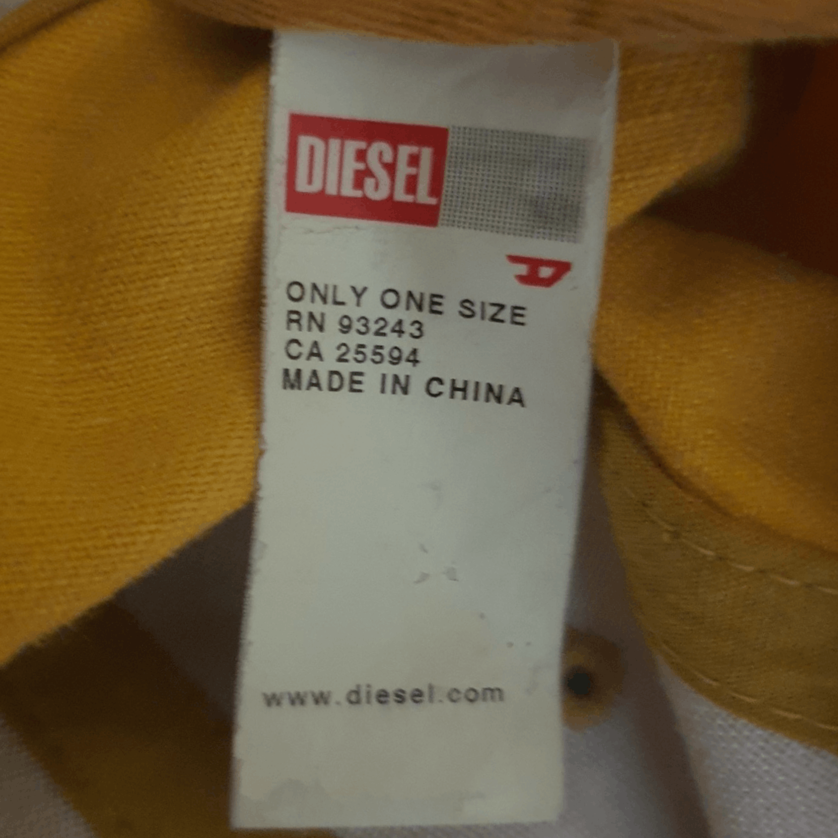 Diesel Diesel Vintage Rare Hat Size ONE SIZE - 4 Thumbnail