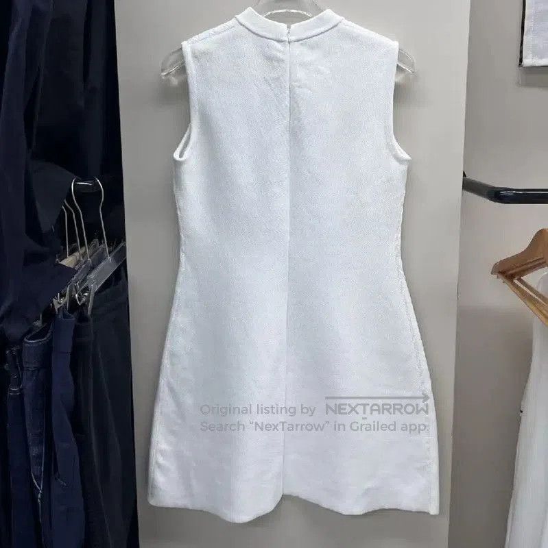 Dior Dior White Sleeveless Dress for Women . Size M / US 6-8 / IT 42-44 - 2 Thumbnail