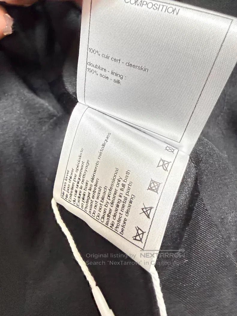 Chanel Chanel Crocodile pattern lotus leaf collar lapel long-slee Size XXS / US 00 / IT 34 - 7 Thumbnail