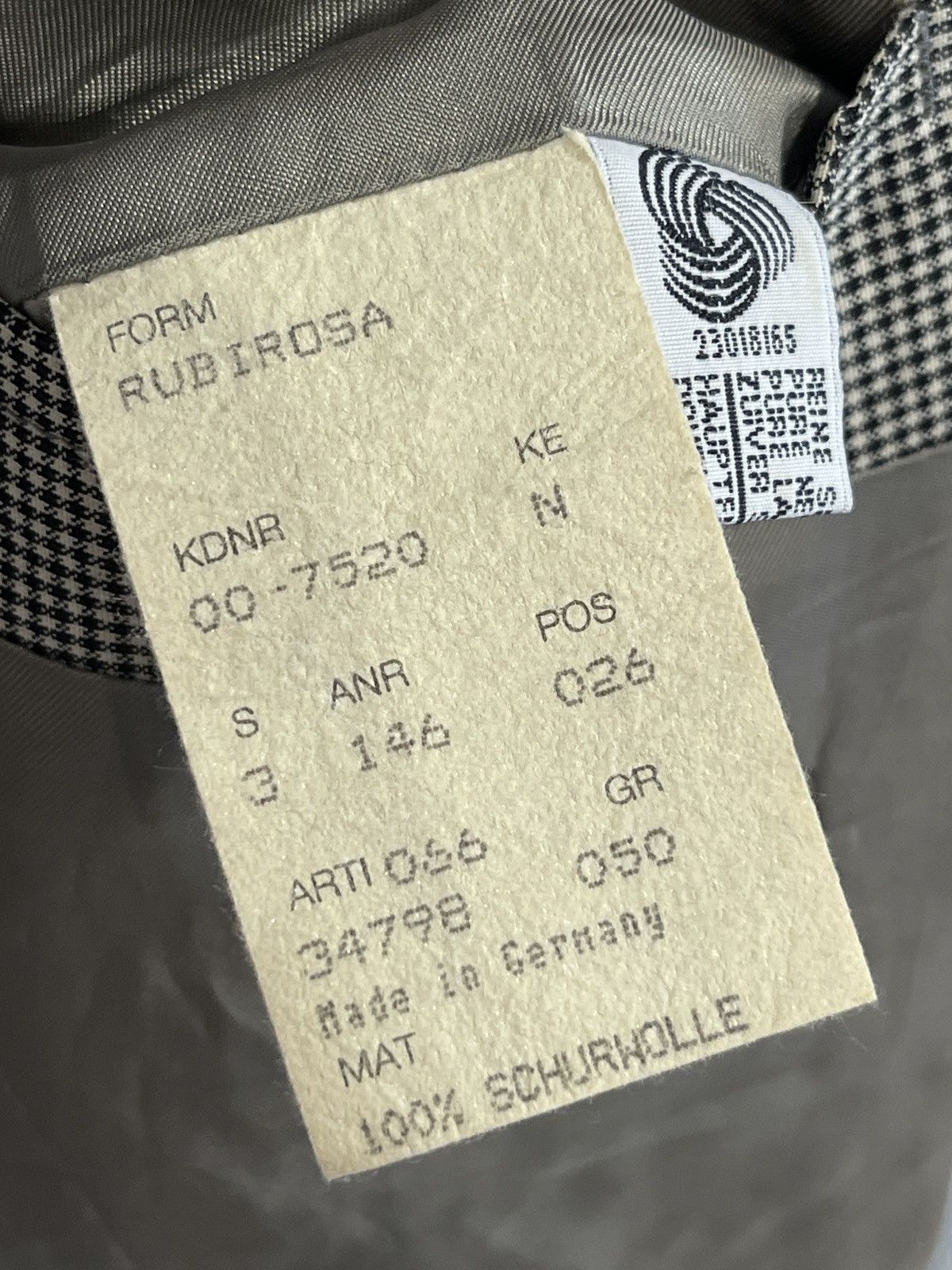 Hugo Boss 🔥Vintage Hugo boss blazer wool classic jacket sport coat 42 Size 42L - 9 Thumbnail