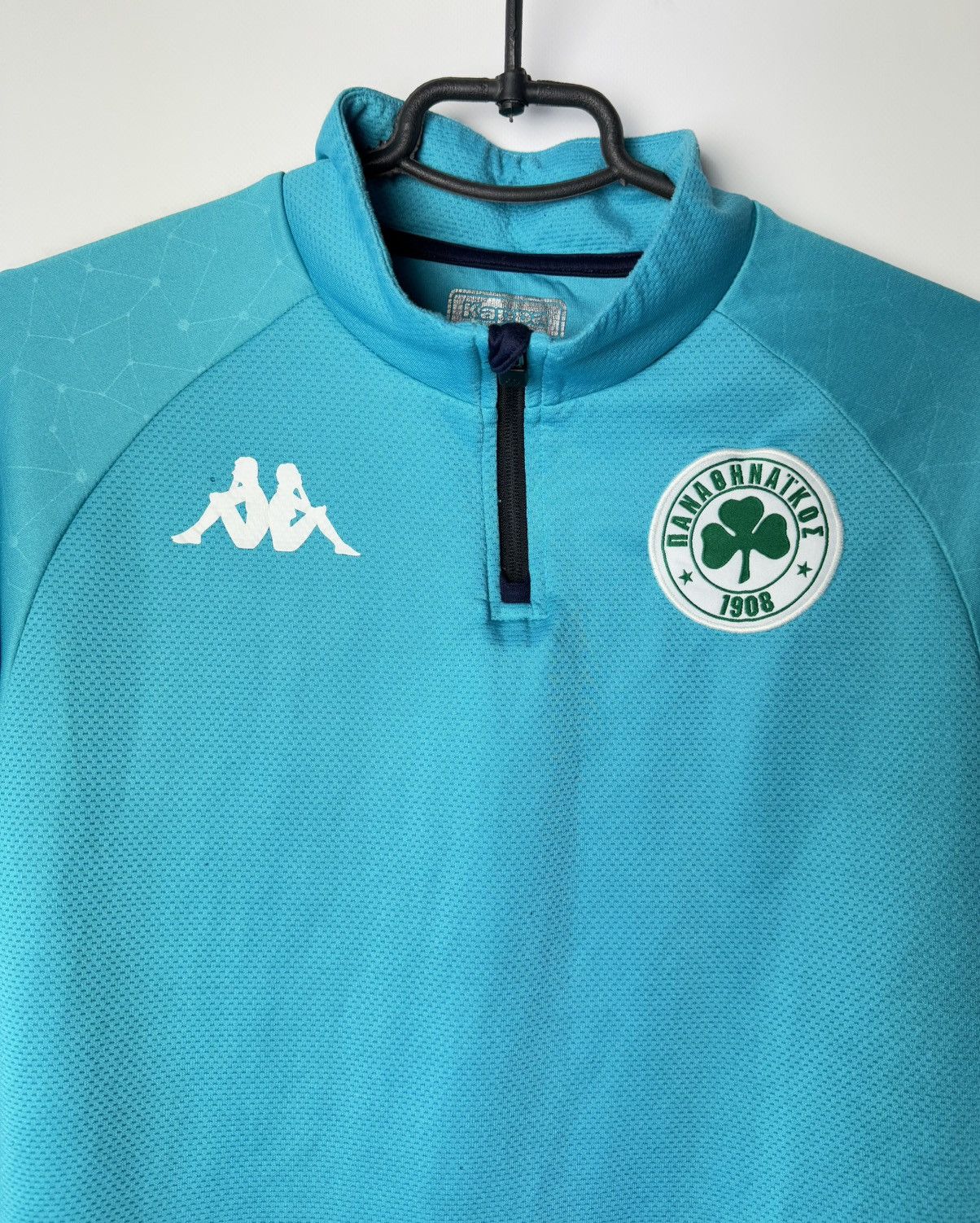 Kappa Panathinaikos Training Football Soccer Track Top Kappa Size US S / EU 44-46 / 1 - 3 Thumbnail