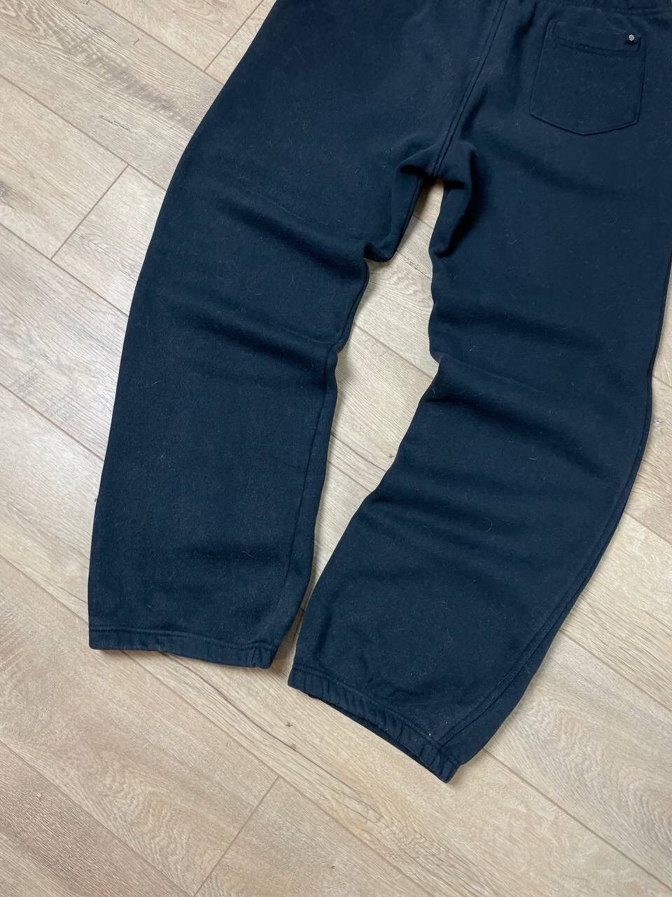 Nike × Vintage Vintage Nike 90’s Y2K Style Black Drill Sweatpants Rap Pants Size US 34 / EU 50 - 12 Thumbnail