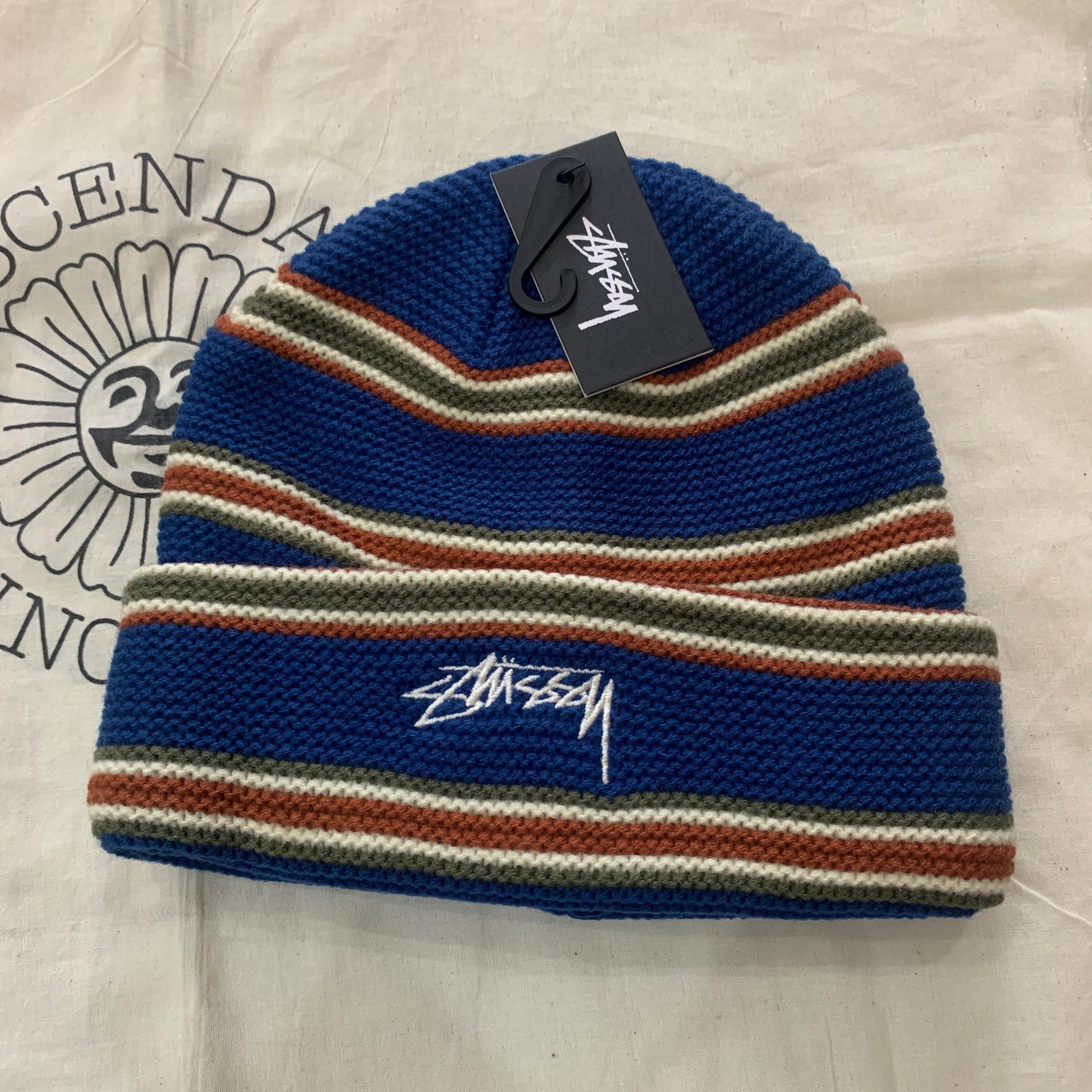 Stussy Stussy triple stripe cuff beanie Size ONE SIZE - 1 Thumbnail