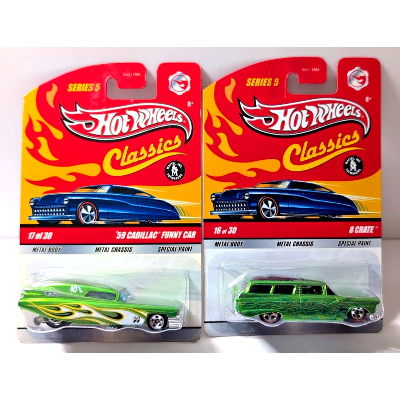 & Other Stories Hot Wheels Classics Eight 8 Crate & 59 Cadillac Funny Car Size ONE SIZE - 2 Thumbnail