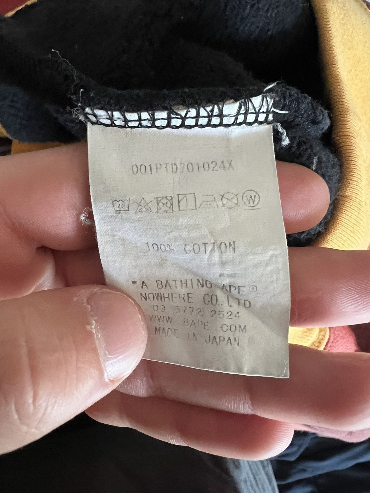 Bape Bape Tiger Shark Cuffed Sweatpants Size US 33 - 5 Thumbnail