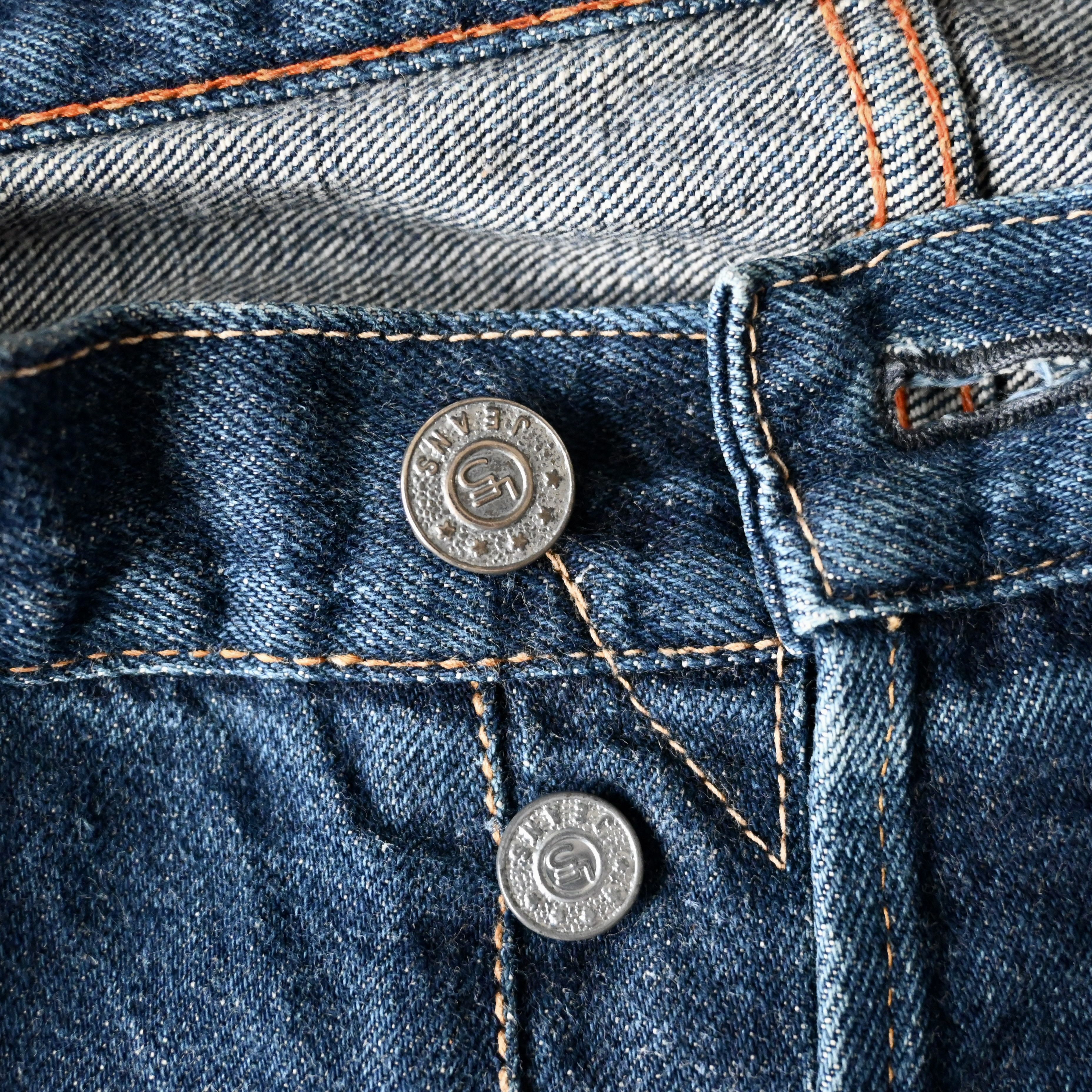 45rpm VTG 1990s 45rpm selvedged indigo denim jeans, made in Japan Size US 32 / EU 48 - 14 Thumbnail