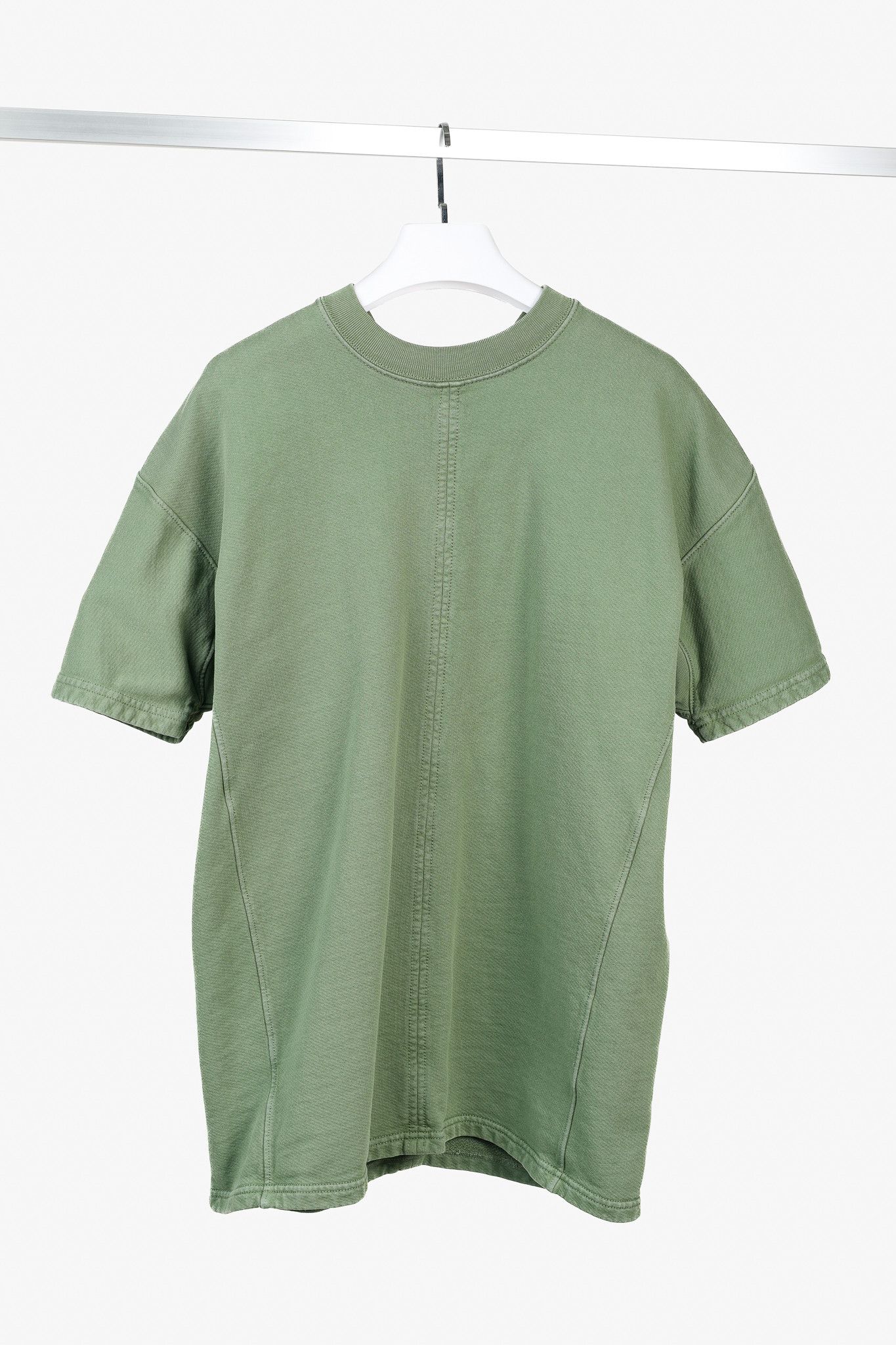 Proenza Schouler Proenza Schouler Green Boxy Sweatshirt Drop-Sleeve Tunic Size S / US 4 / IT 40 - 2 Thumbnail