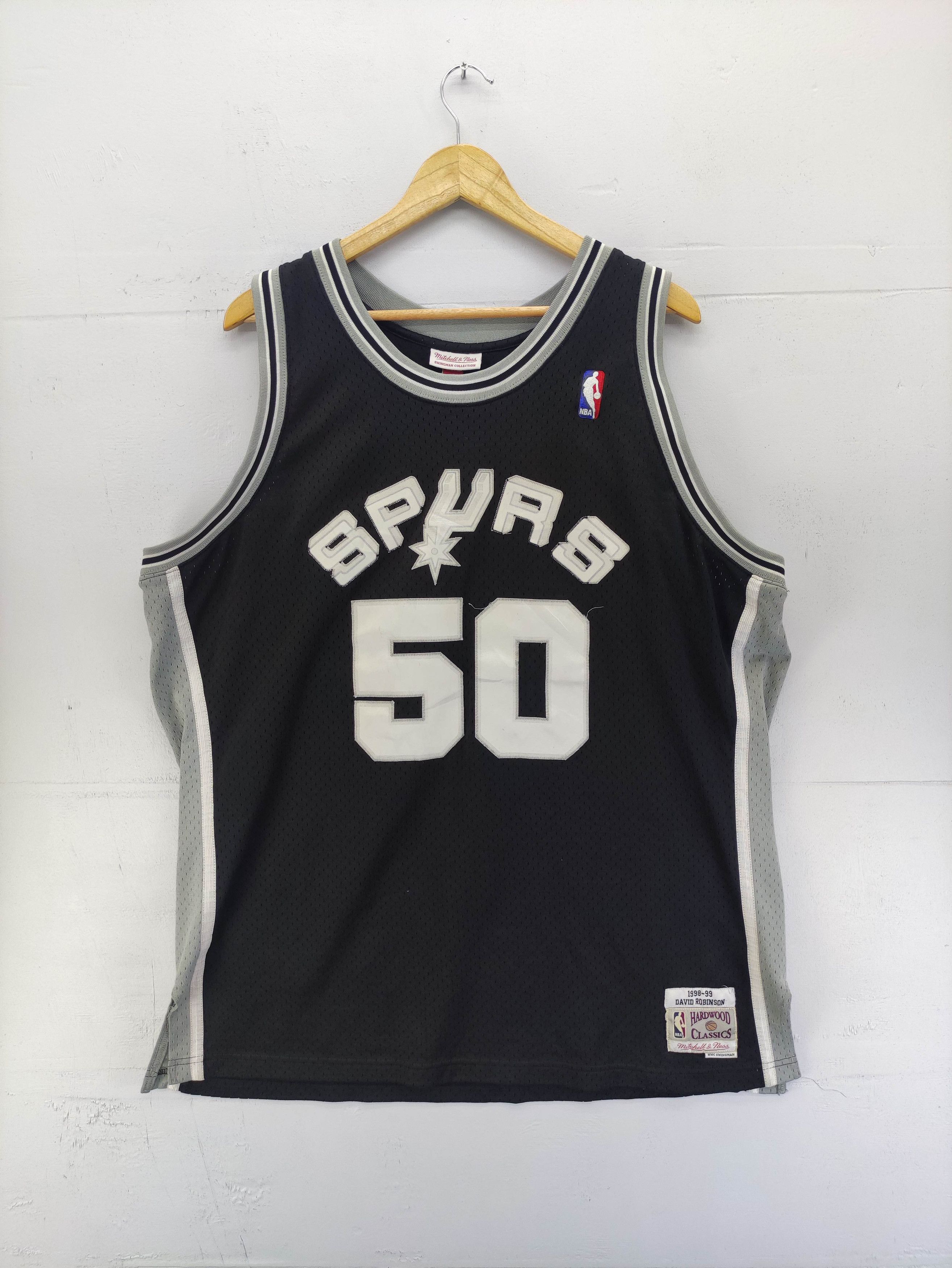 Mitchell & Ness Vintage 90s David Robinson Sport Wear Size US XL / EU 56 / 4 - 1 Thumbnail