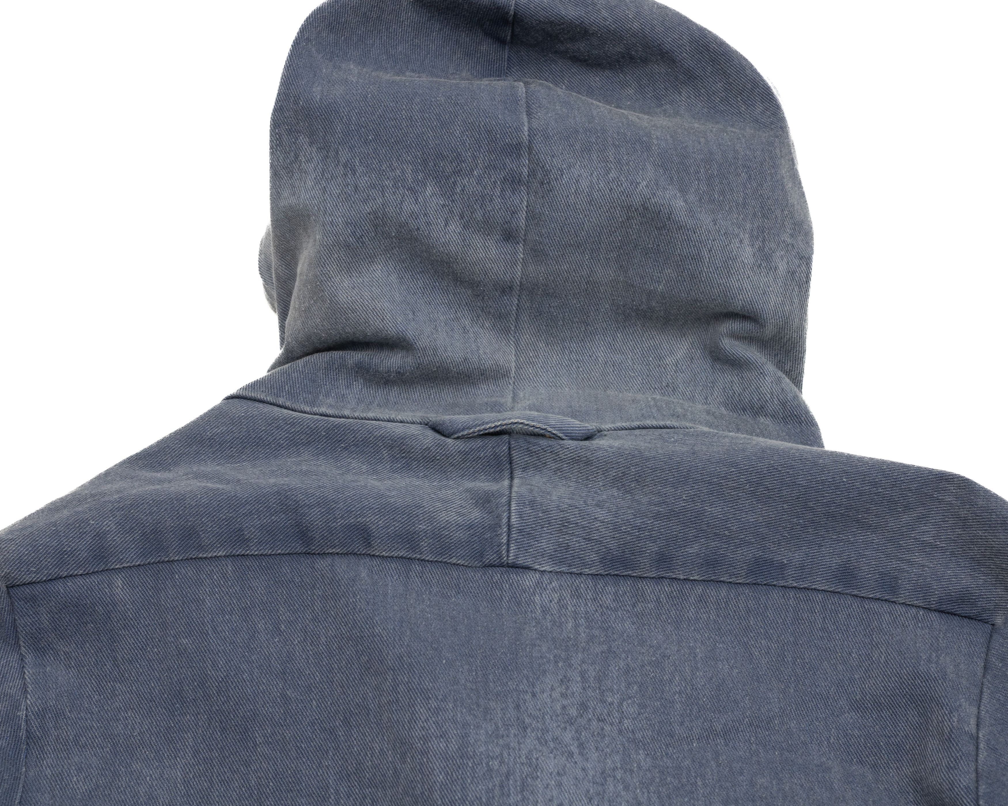Julian Zigerli JULIAN ZIGERLI FW 2015 Reversible Denim / Nylon Jacket Size US M / EU 48-50 / 2 - 3 Thumbnail