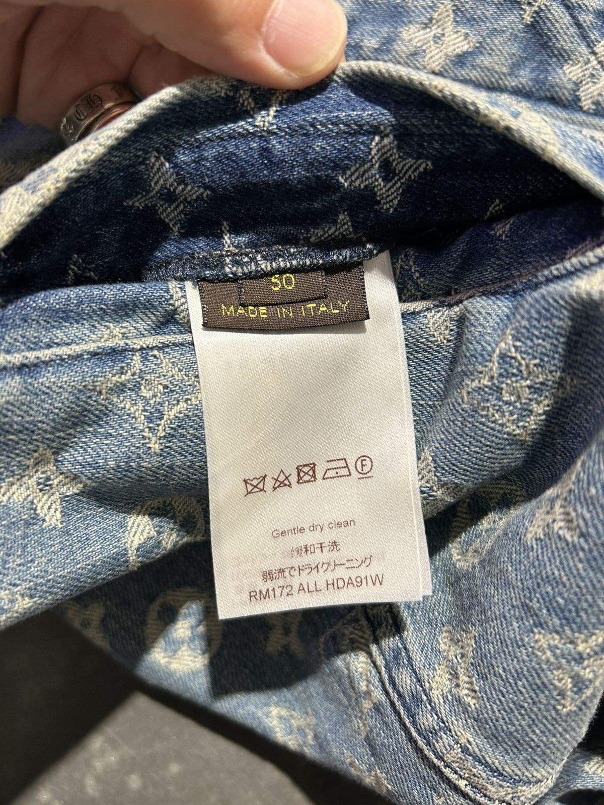 Louis Vuitton × Supreme Supreme x Louis Vuitton Denim Jacket Size US M / EU 48-50 / 2 - 8 Thumbnail
