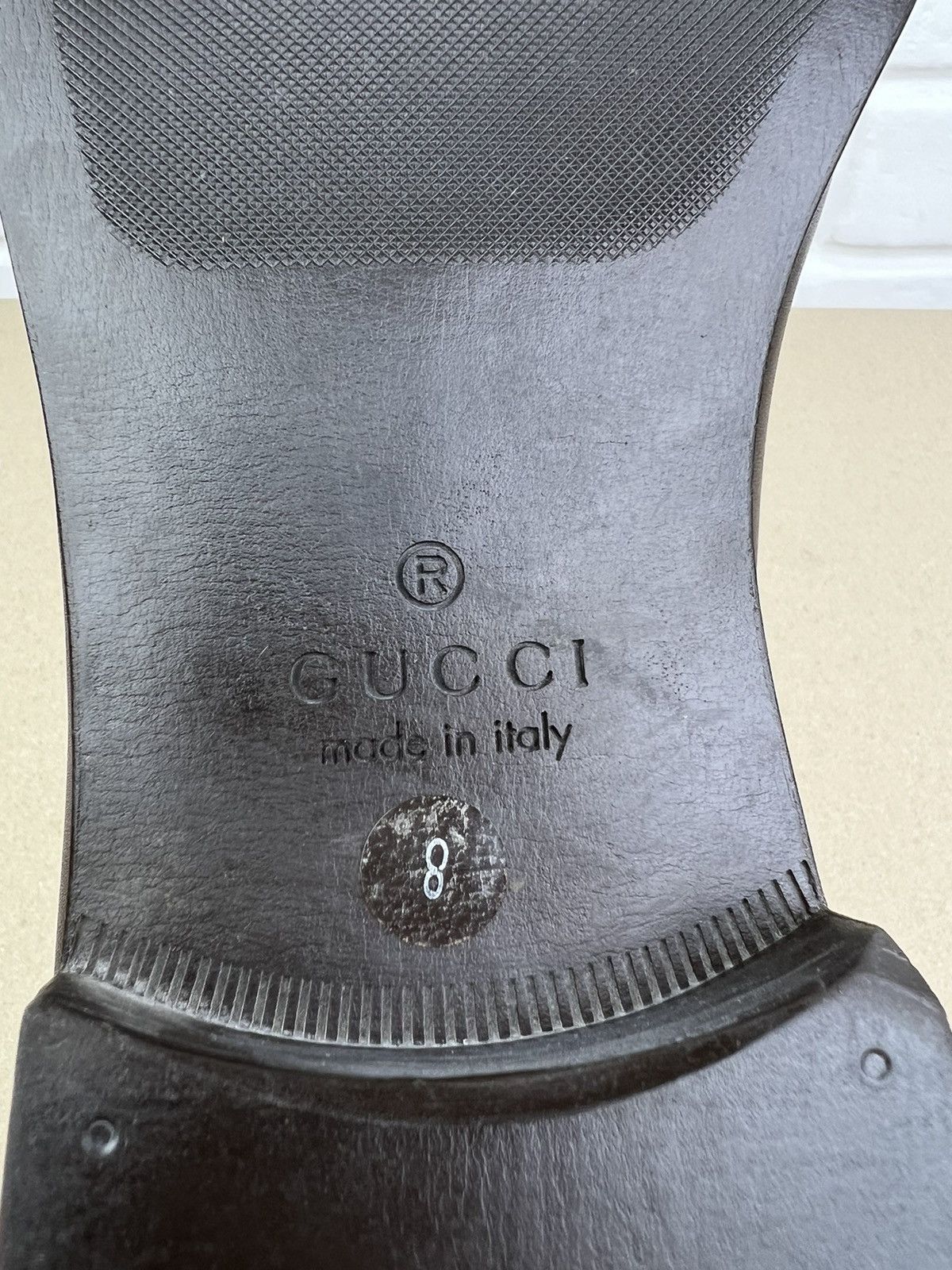 Gucci GUCCI Oxfords Leather Shoes Lace Up GG Metal Logo Brown Mens Size US 8.5 / EU 41-42 - 16 Thumbnail