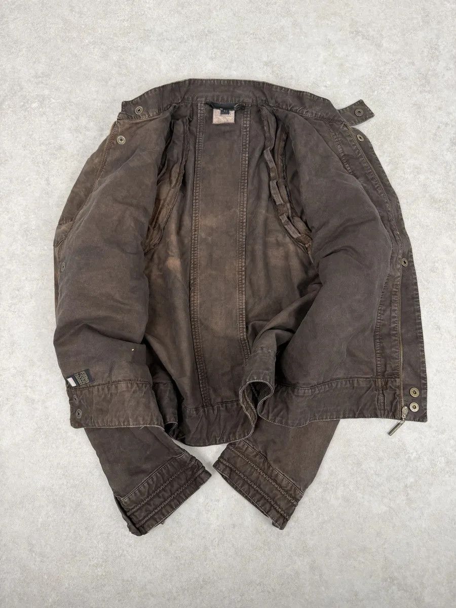 Just Cavalli SS2004 Cavalli Brown Multi-Zip Bomber Jacket Size US M / EU 48-50 / 2 - 7 Thumbnail