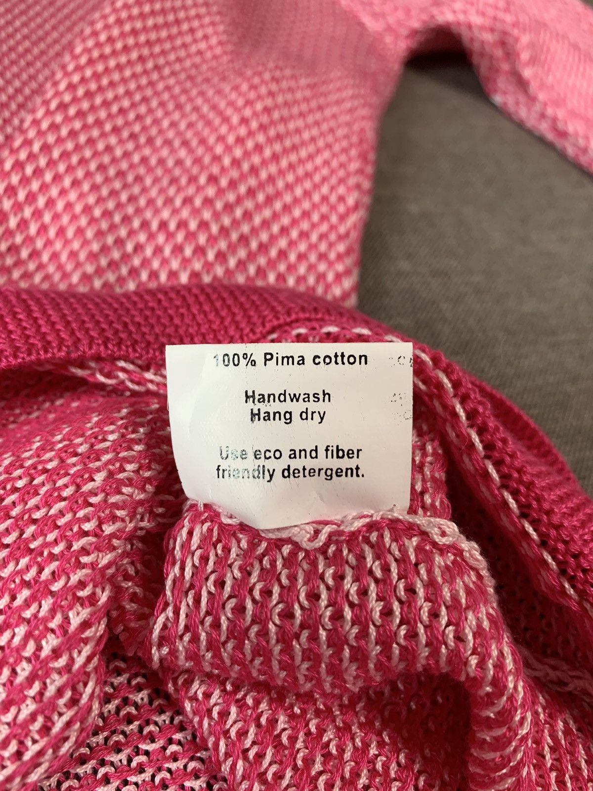 Designer Julian Red Avantgarde Pink Knit Light Sweater Size US L / EU 52-54 / 3 - 4 Thumbnail
