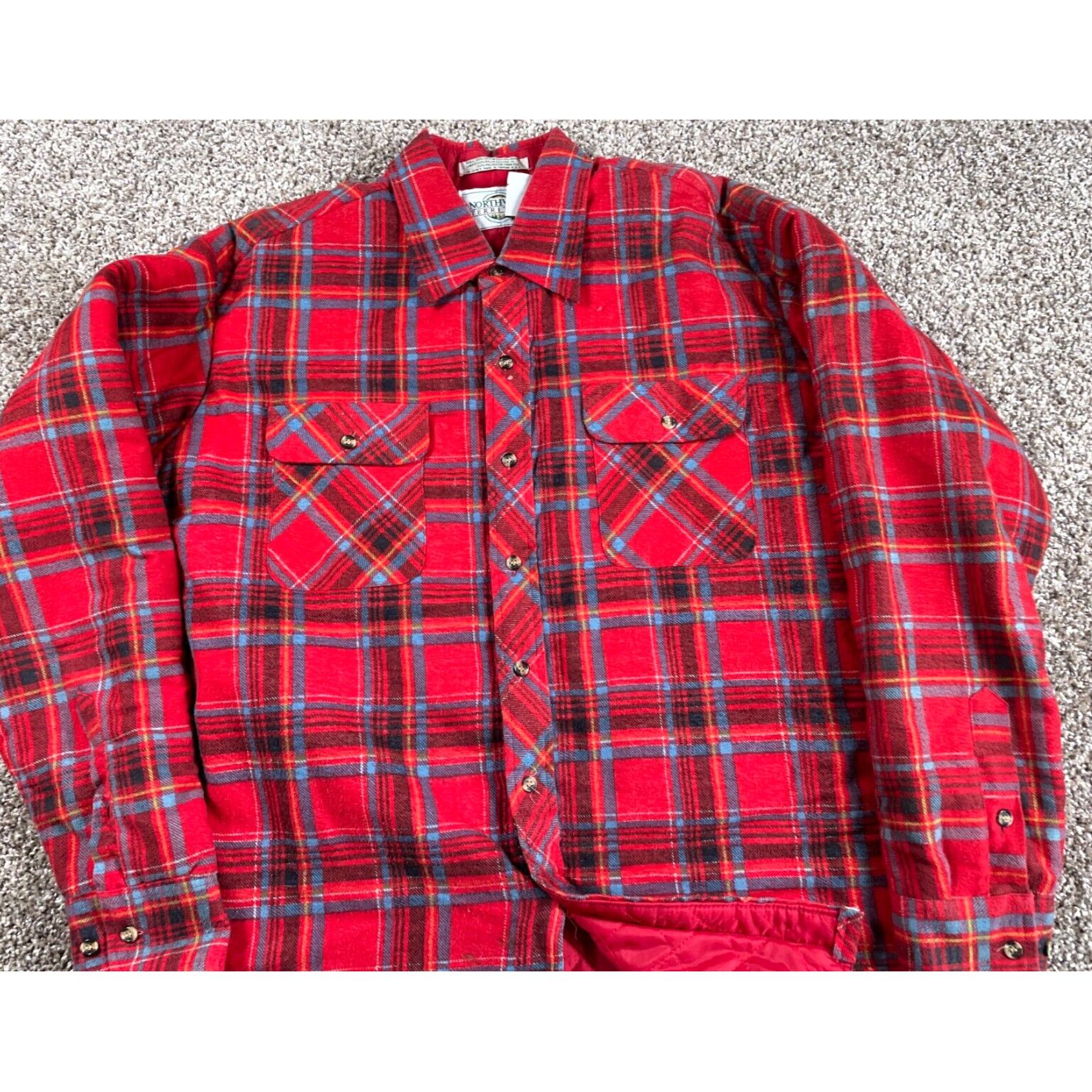 Northwest territory quilted flannel jacket hotsell