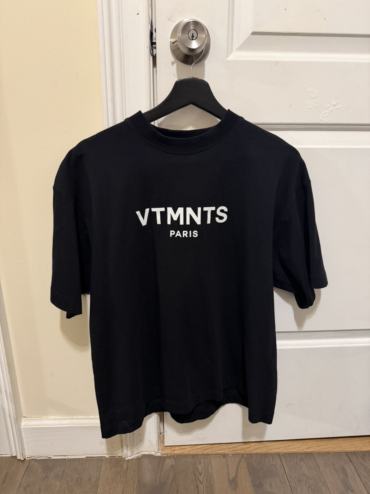 VTMNTS VTMNTS logo-print cotton T-shirt Size US XS / EU 42 / 0 - 5 Thumbnail
