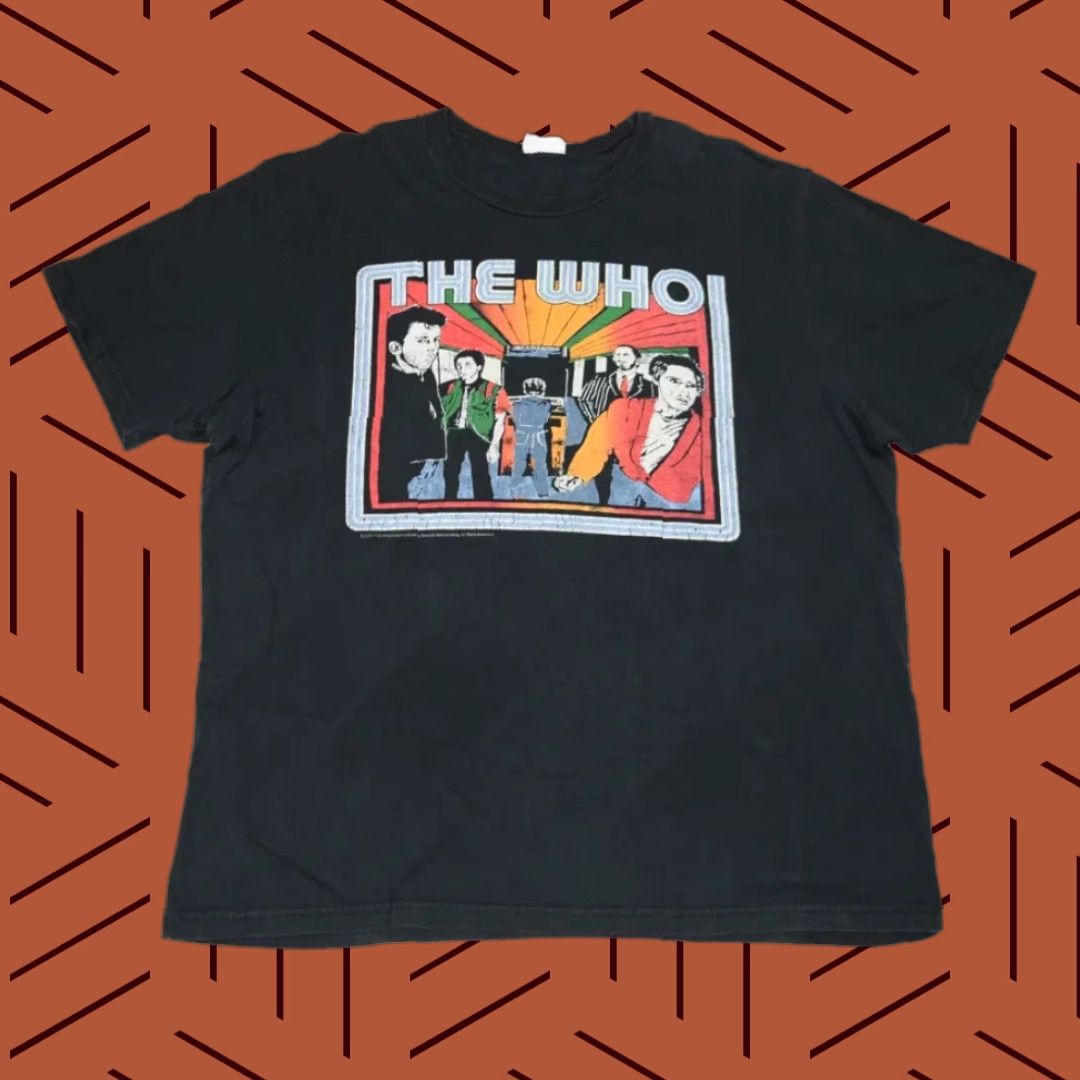 Bravado VINTAGE THE WHO Farewell Tour T-Shirt 2005 Graphic Tee Black XL Mens Size US XL / EU 56 / 4 - 1 Thumbnail