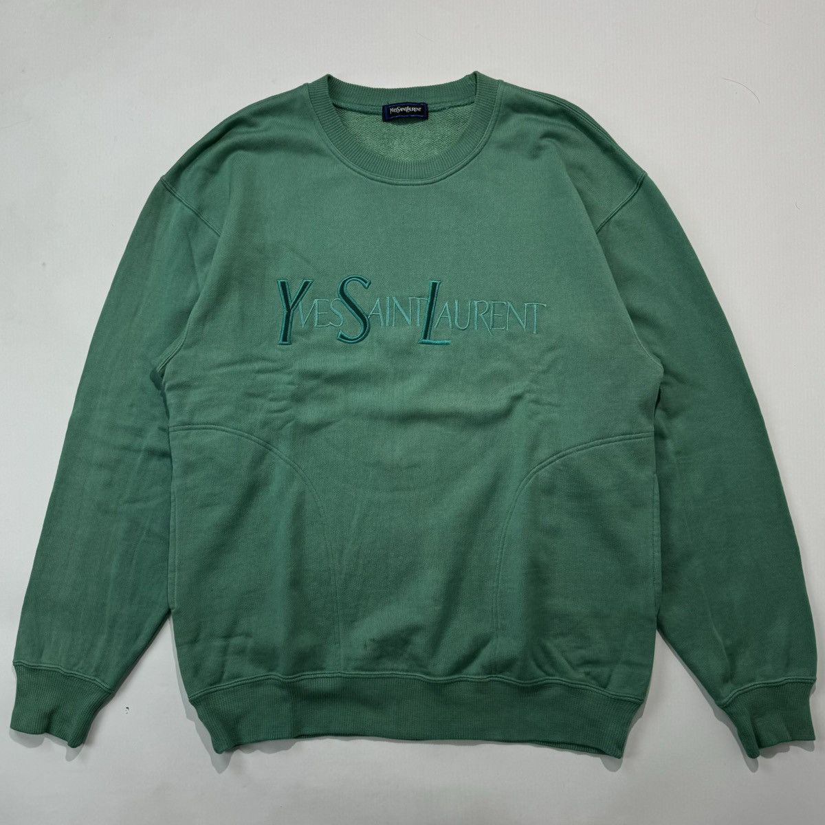 Yves Saint Laurent Vintage Yves Saint Laurent Sweatshirt Size US L / EU 52-54 / 3 - 1 Thumbnail