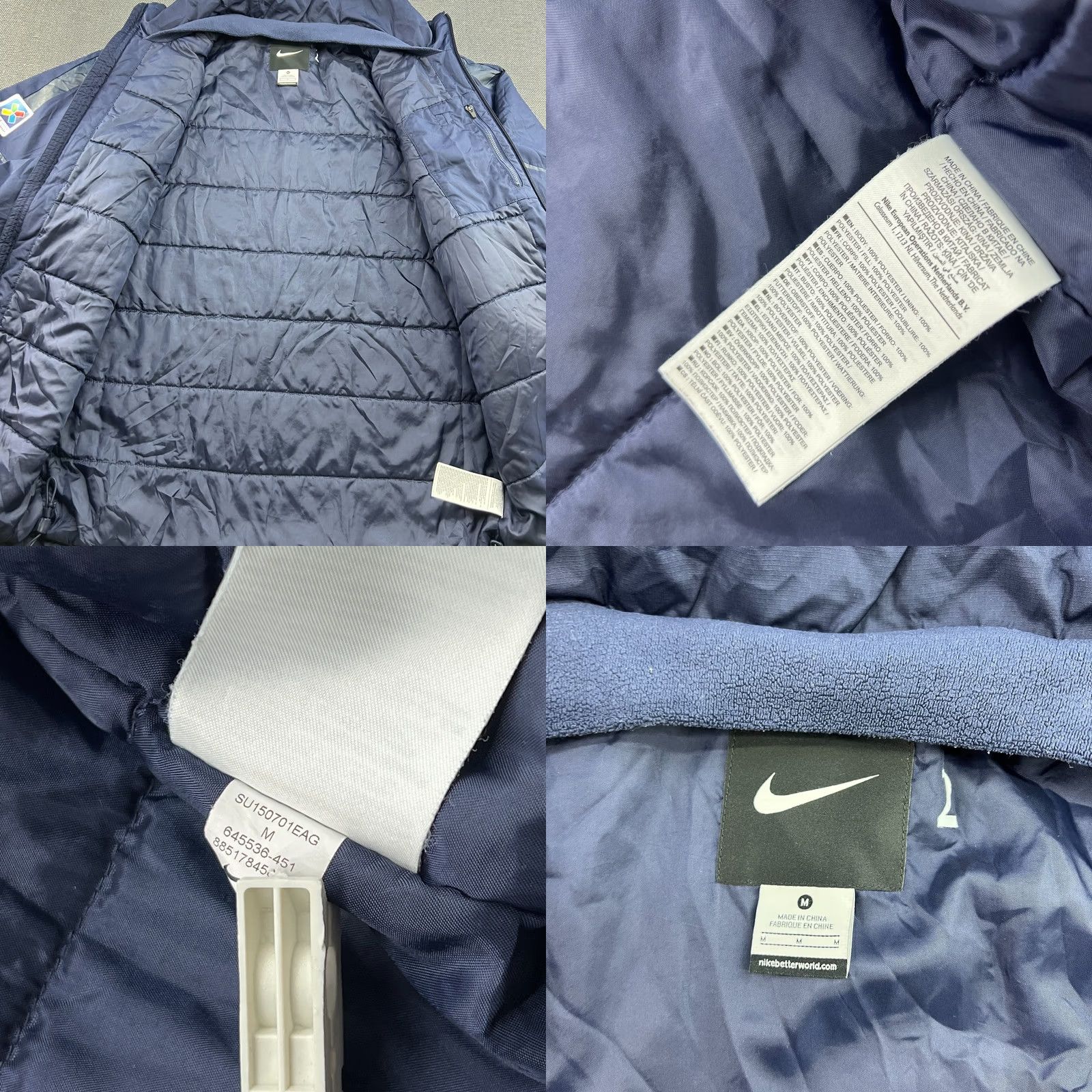 Nike Nike Parka Jacket Mens M Blue Storm-Fit Football Nike 2021 2022 Track Full Zip Regular 80s? Size US M / EU 48-50 / 2 - 8 Thumbnail