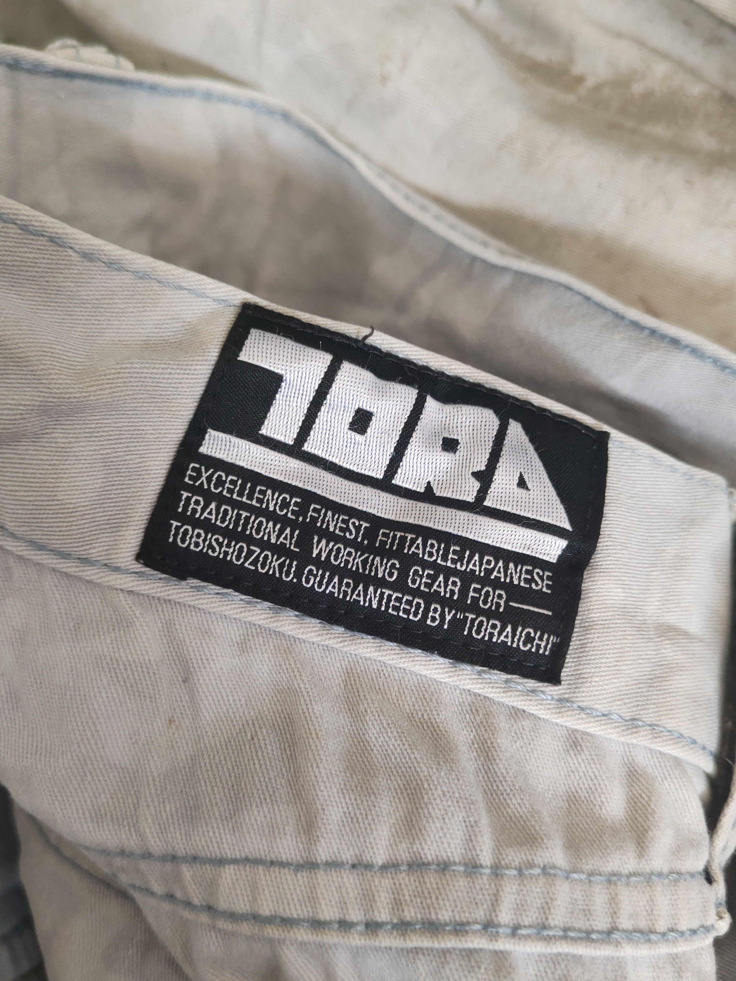Japanese Brand DL Tora Gray Multipocket Cargo Pants #46-216 Size US 34 / EU 50 - 13 Thumbnail