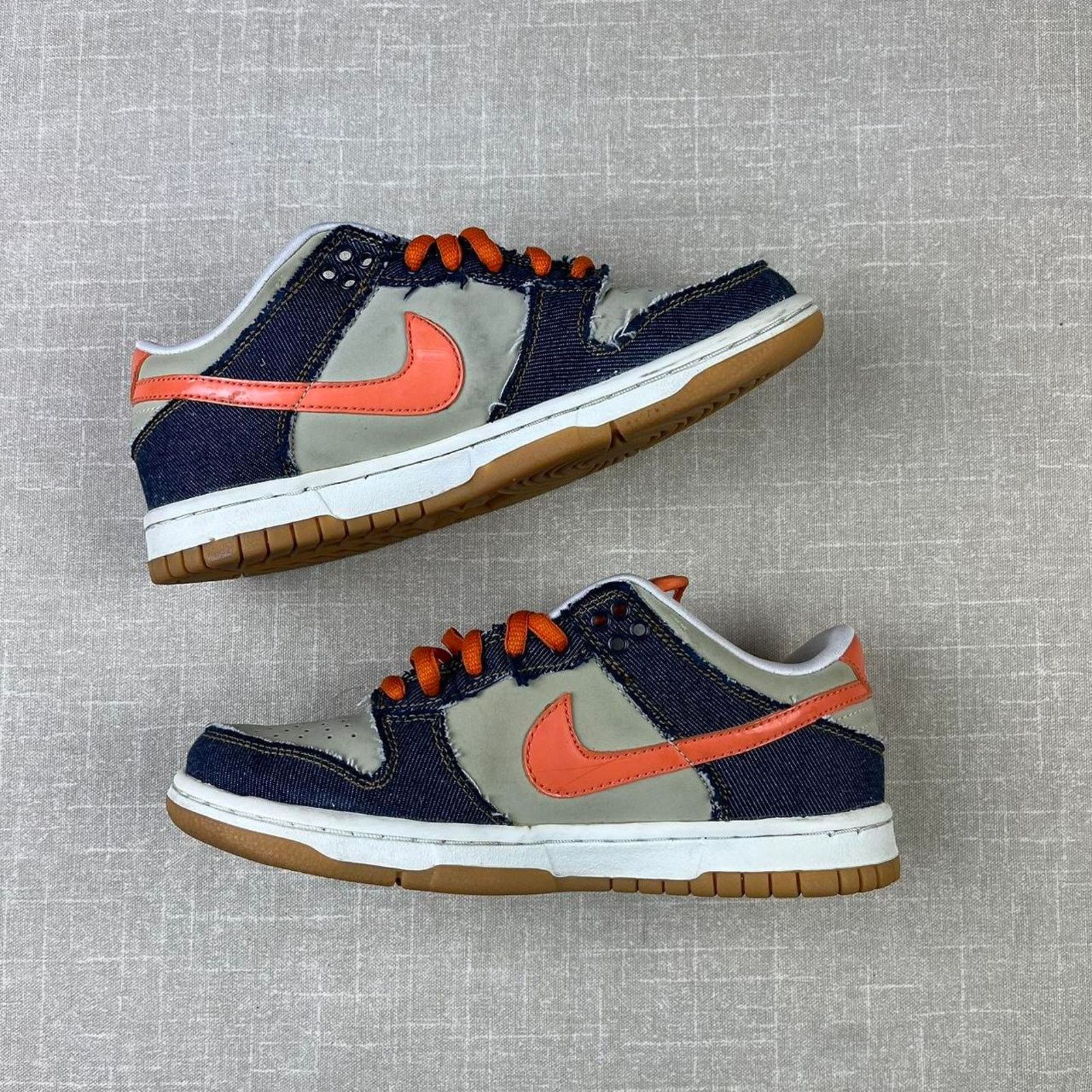 Nike Nike Dunk Low “Orange Denim" Size US 5.5 / IT 35.5 - 2 Thumbnail