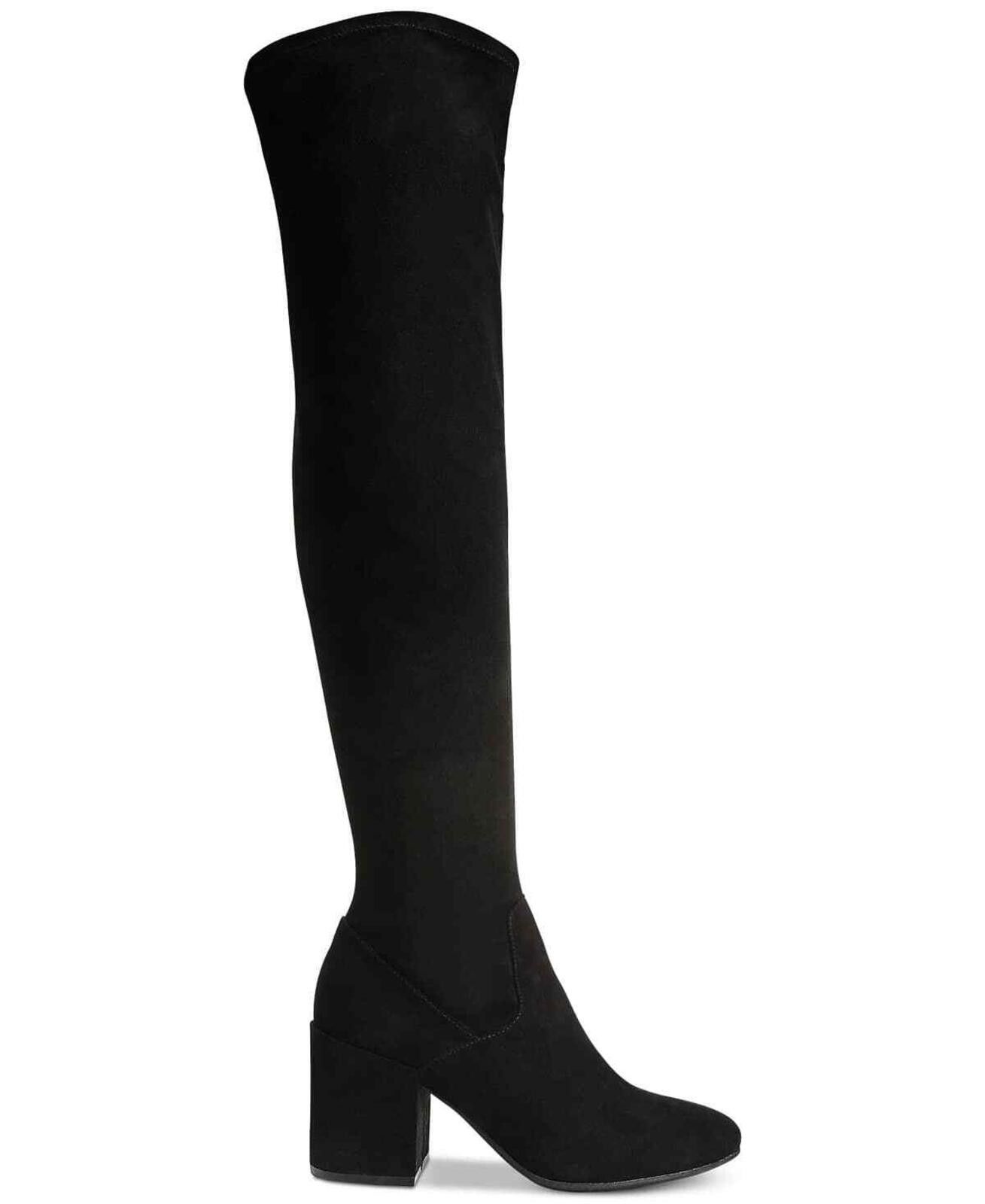 Bar III Bar III Women's Gabrie Over-The-Knee Boots - Black - 9.5 Size US 9.5 / IT 39.5 - 2 Thumbnail