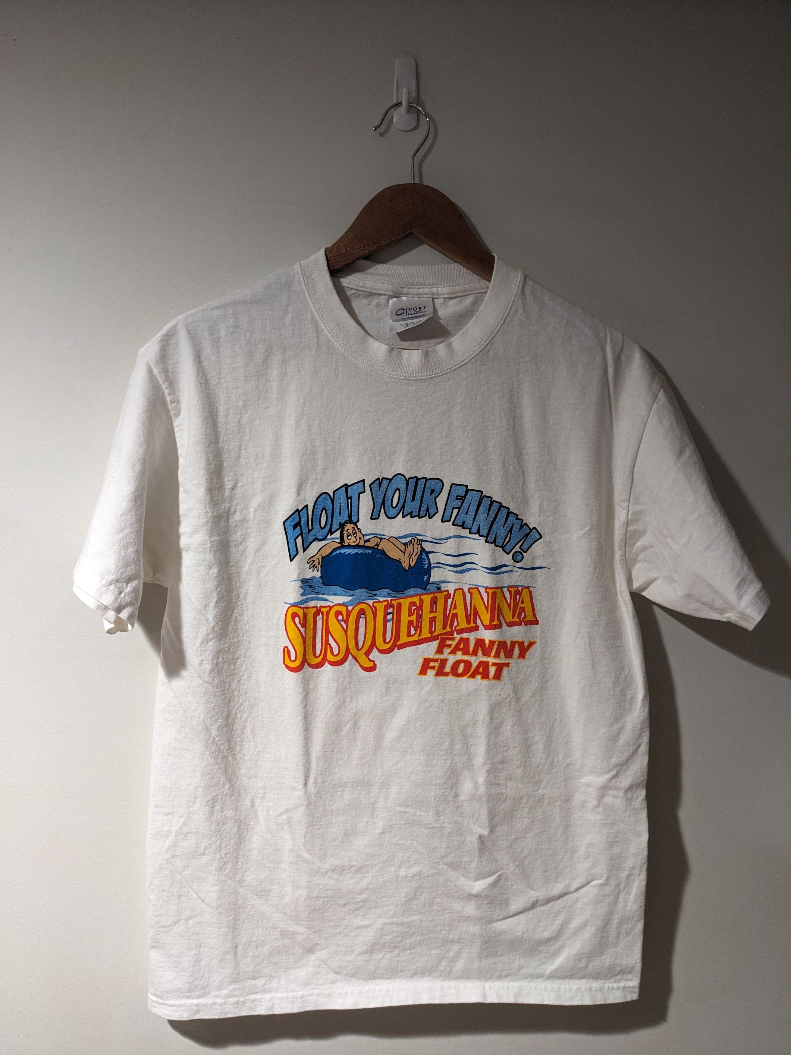 Vintage Vintage Y2K Susquehanna River Float Your Fanny T-Shirt Size US M / EU 48-50 / 2 - 1 Thumbnail