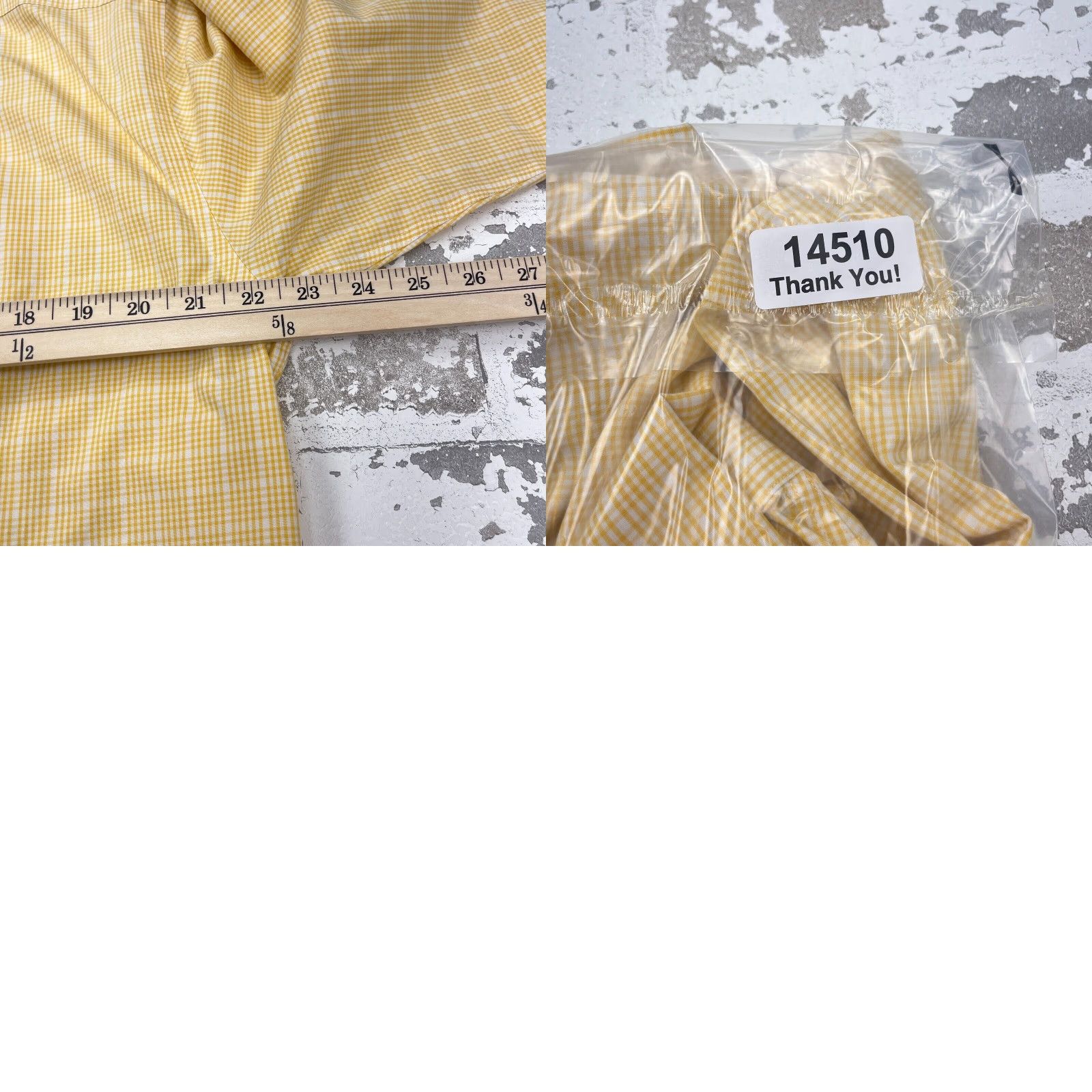 Brooks Brothers VINTAGE Brooks Brothers Shirt Men Medium Yellow Plaid Button-Up Dress Casual Modern Size 40R - 8 Thumbnail
