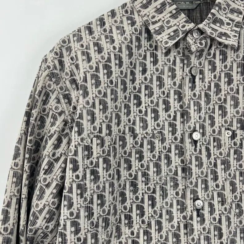 Chanel Chanel Grey old flower-printed denim shirt Size XS / US 0-2 / IT 36-38 - 7 Thumbnail