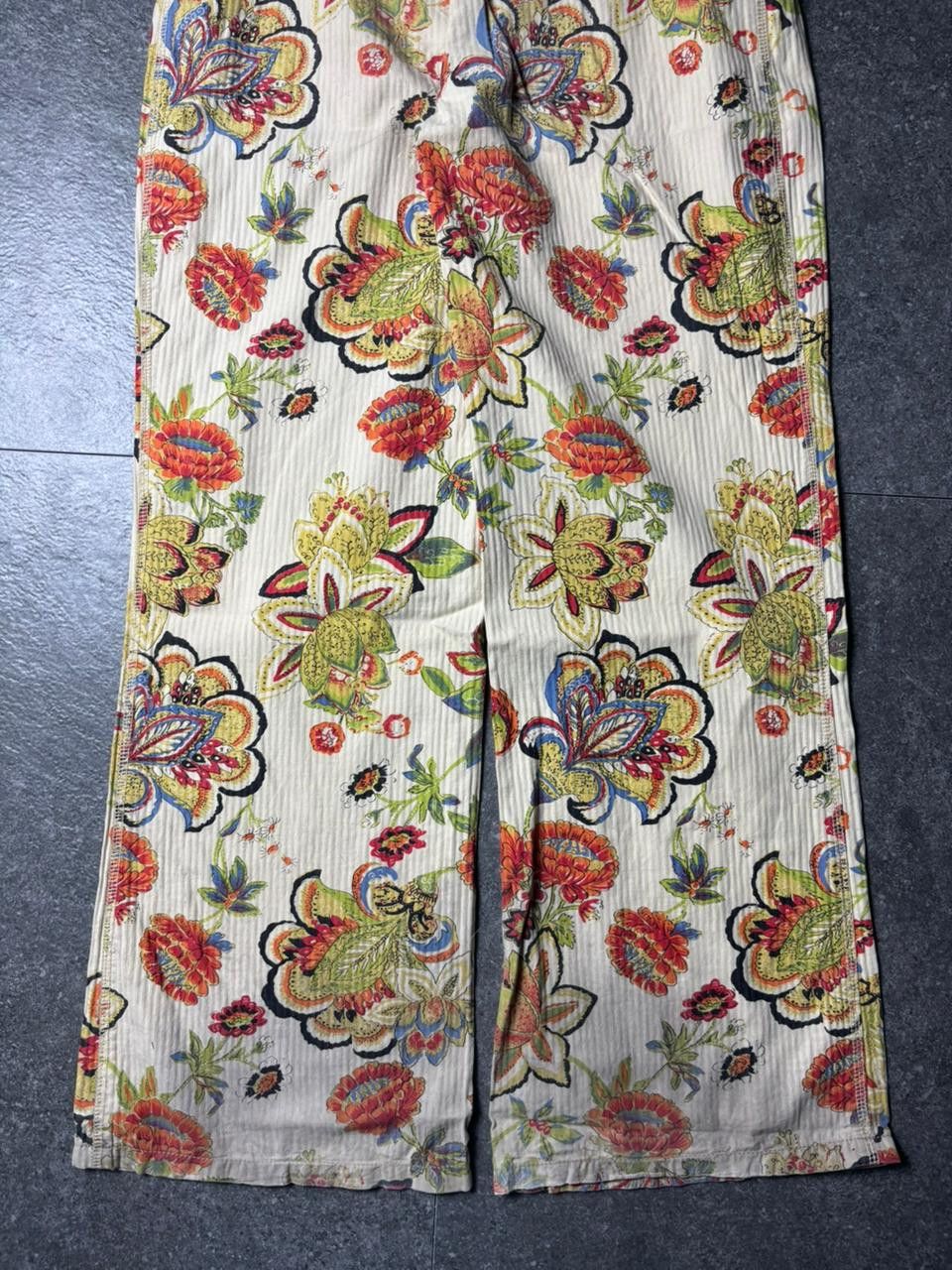 Other RARE 1990s Sabotage Espionage Budhisattava Floral Pants Size 28" / US 6 / IT 42 - 11 Thumbnail