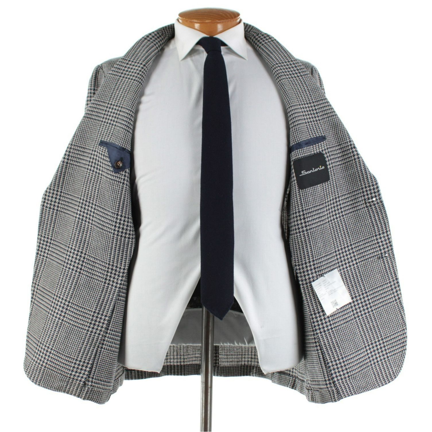 SARTORIO Sartorio Sport Coat Size 46 Regular US in Blue Size 46R - 6 Thumbnail