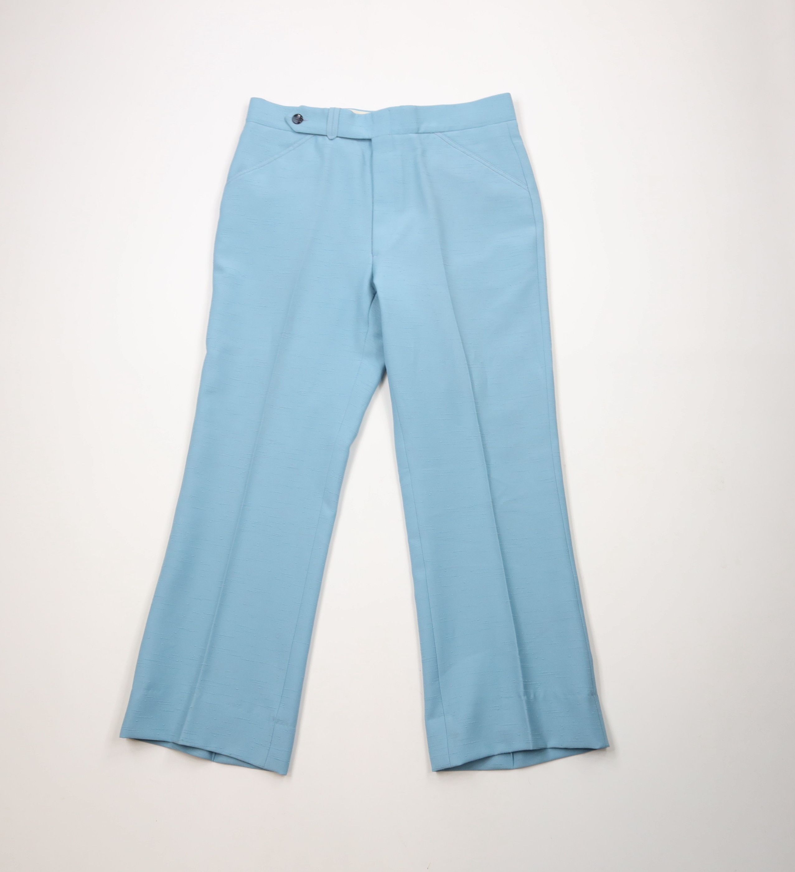 Vintage Vintage 60s 70s Streetwear Wide Leg Bell Bottoms Pants USA Size US 34 / EU 50 - 1 Thumbnail