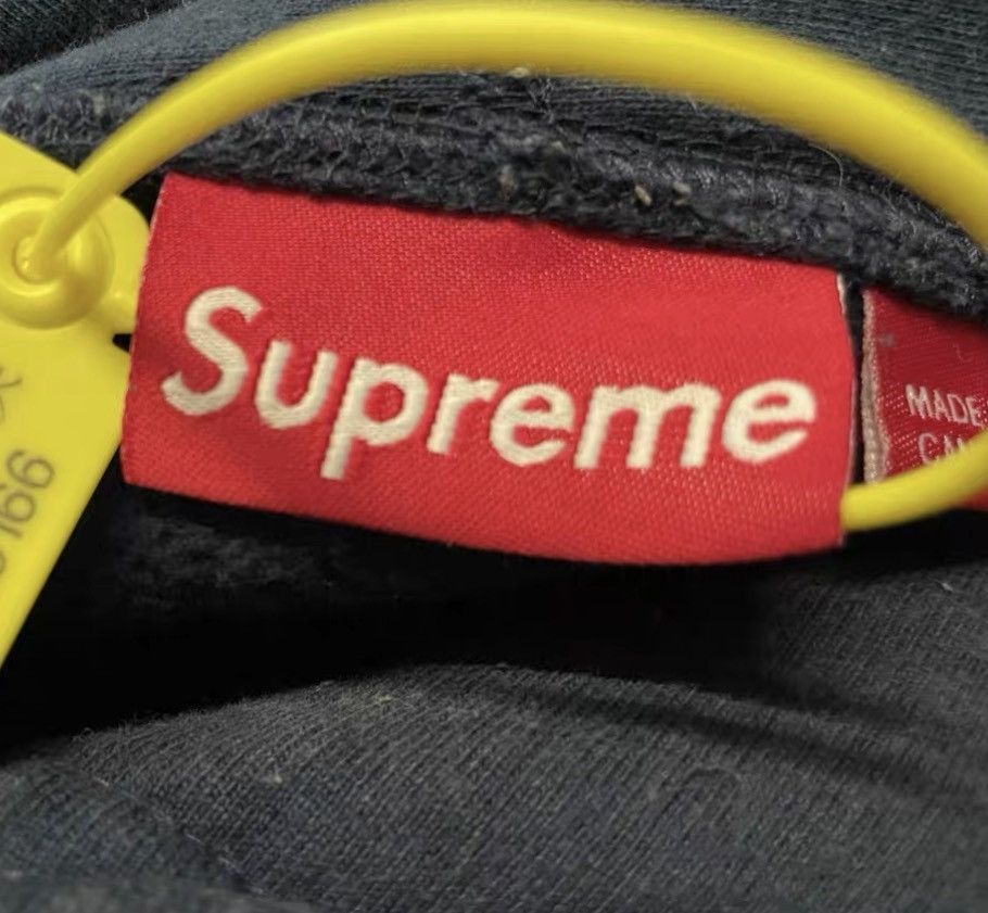 Supreme Supreme Box Logo Hoodie FW16 Navy Red Bogo Hoodie J31 Size US M / EU 48-50 / 2 - 5 Thumbnail