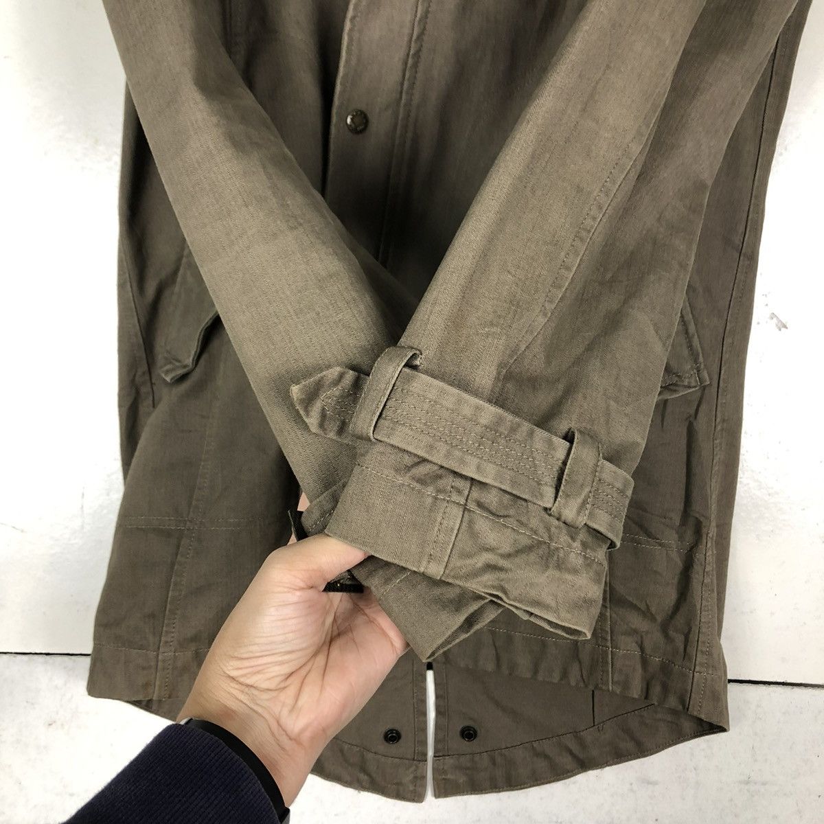 Japanese Brand 🔥Vintage Military Parka Jacket Fish Tail Klein Plus Homme Size US M / EU 48-50 / 2 - 15 Thumbnail