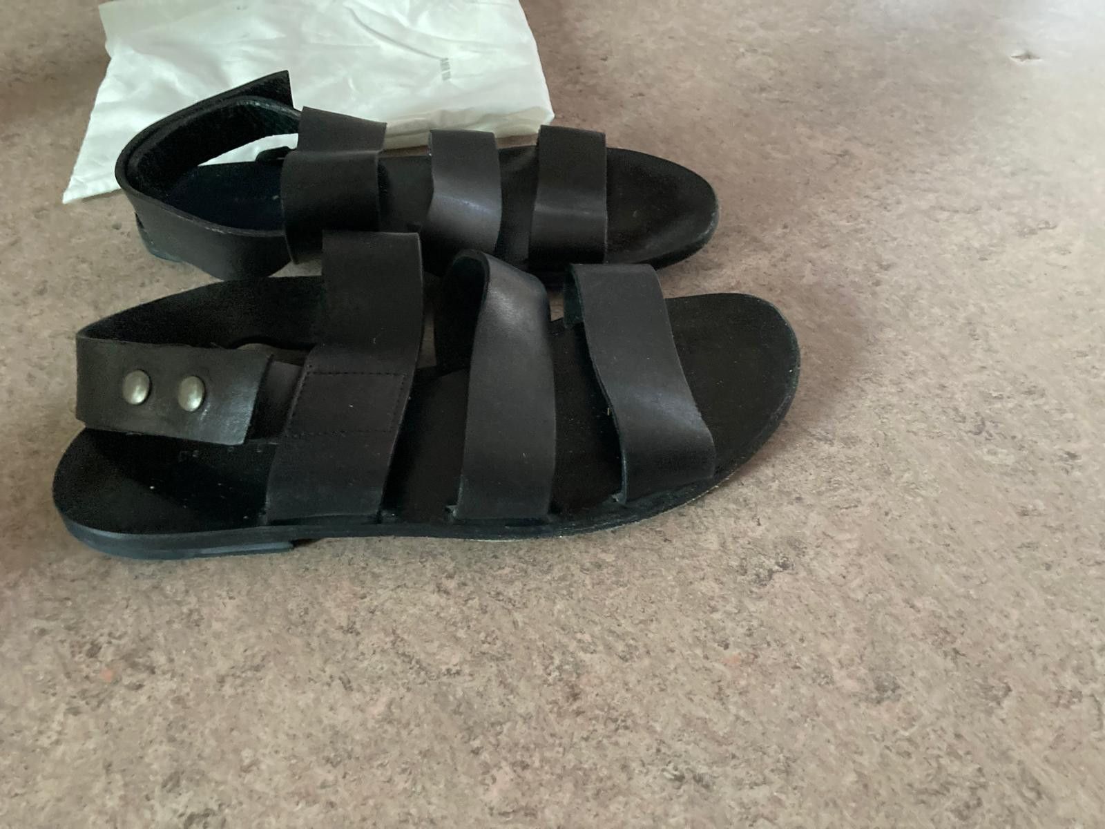 DAMIR DOMA SIZE 46 希少 Damir Doma Black Fusco Ripple Sole | Grailed