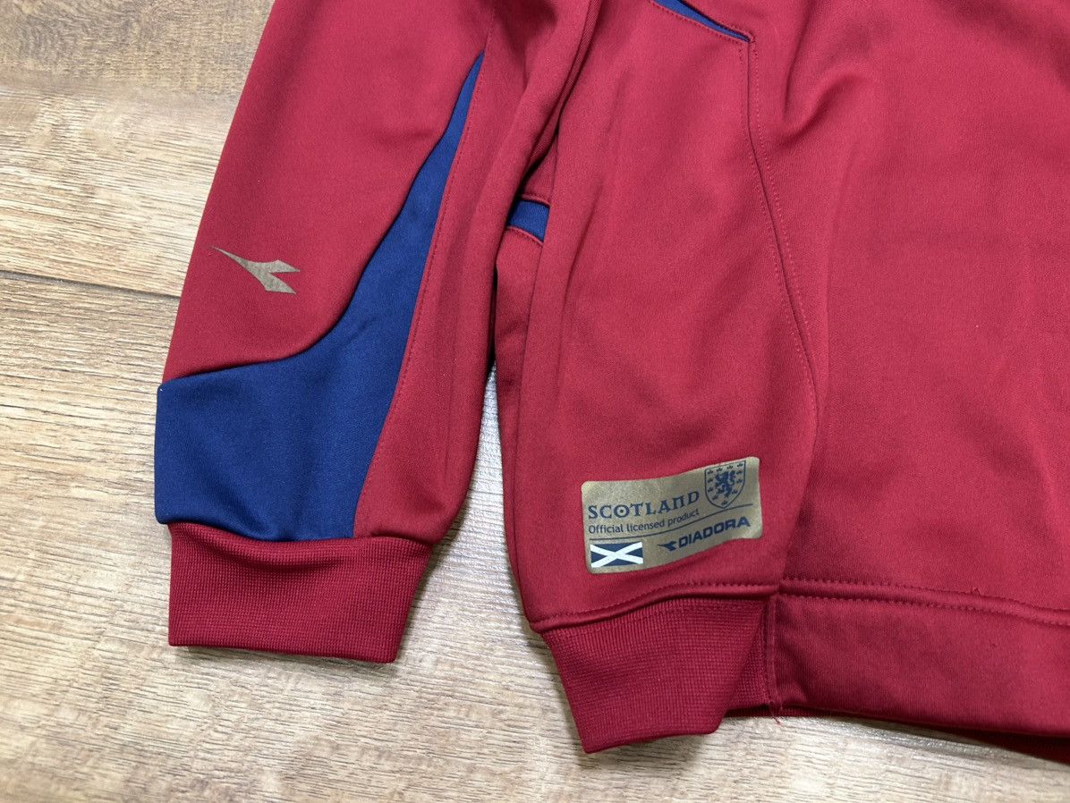 Diadora × Vintage Diadora Scotland Vintage Soccer Sweatshirt Size US L / EU 52-54 / 3 - 4 Thumbnail