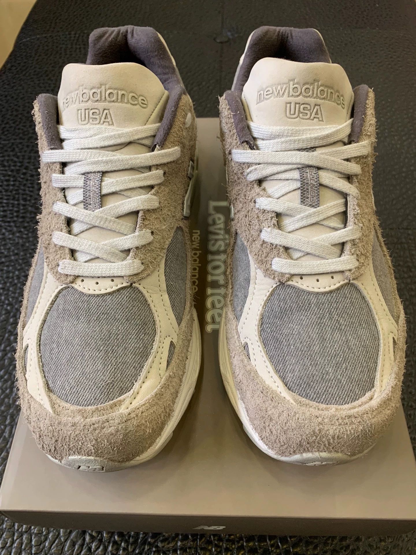 New Balance Levis × New Balance M990LV3 Denim Gray 43 Near New Size US 9.5 / EU 42-43 - 1 Thumbnail