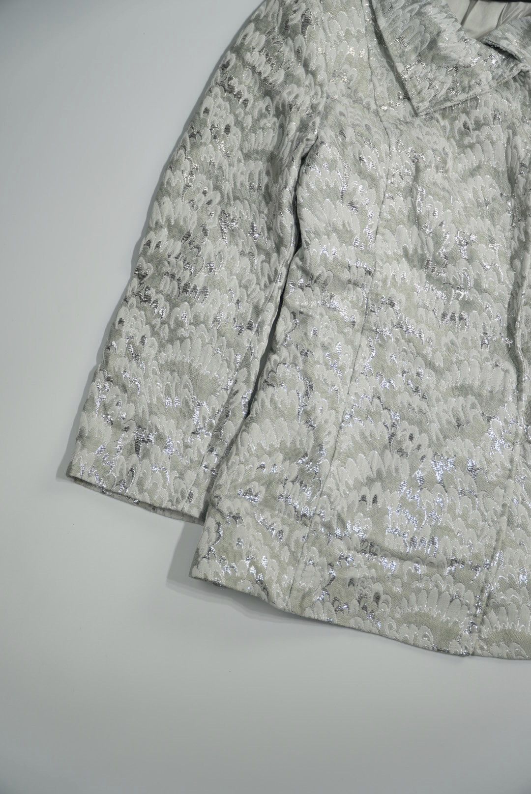 Dolce & Gabbana Dolce & Gabbana Silver Rabbit Skin Jacket Size S / US 4 / IT 40 - 5 Thumbnail