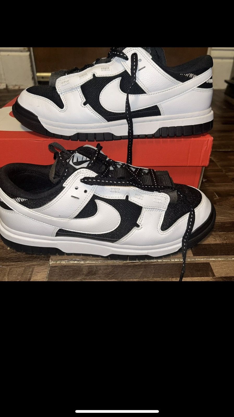Nike Nike dunks jumbo reverse pandas Size US 9 / EU 42 - 1 Thumbnail