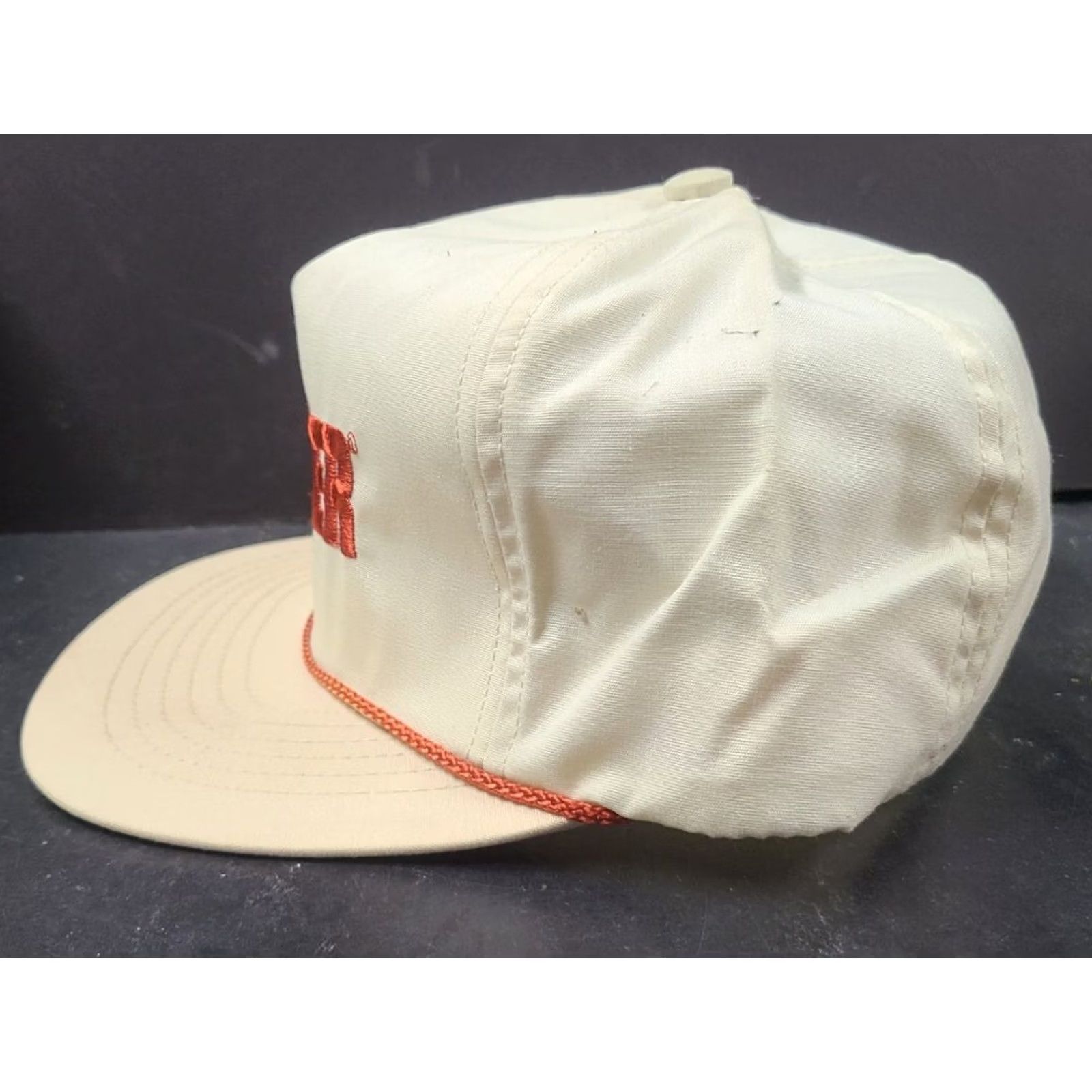 Vintage VINTAGE Swingster Trucker Hat Baseball Cap Corded Snapback Beige/Beige Adjustable Unisex Adults 80s 90s Sports Insecticide Farm Theme Size ONE SIZE - 5 Thumbnail