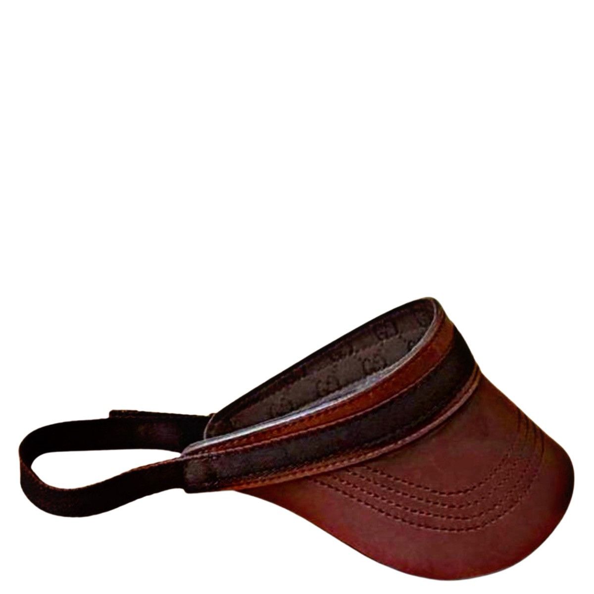 Gucci Authentic Gucci Tom Ford Leather Sun Visor Size ONE SIZE - 3 Thumbnail